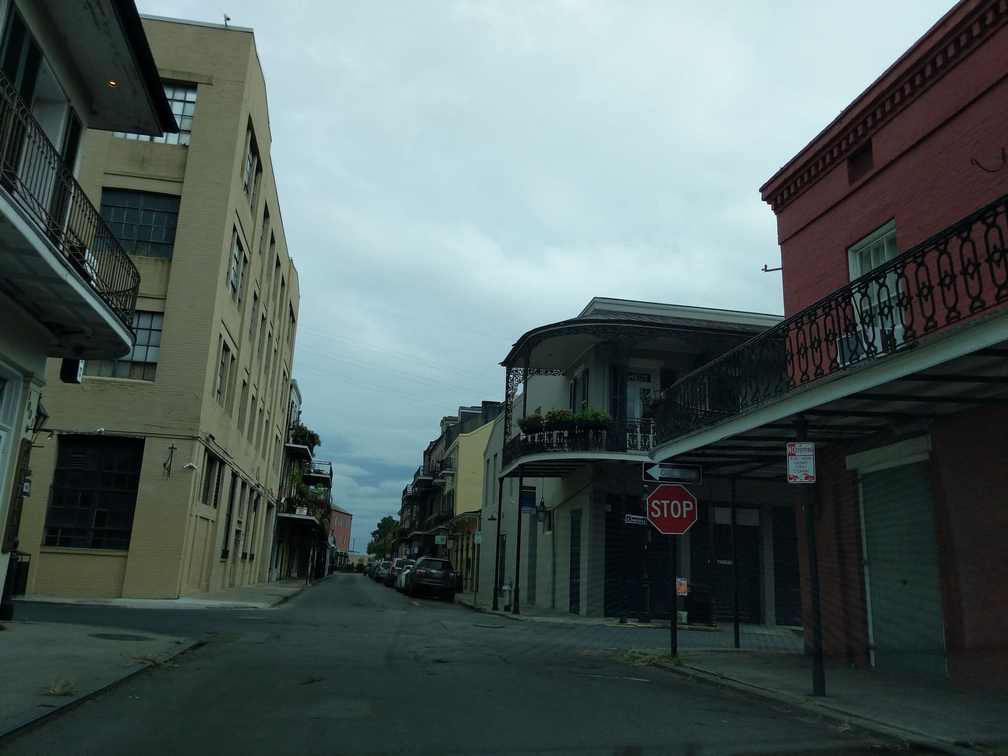 Street view near Chateau Hotel, New Orleans
