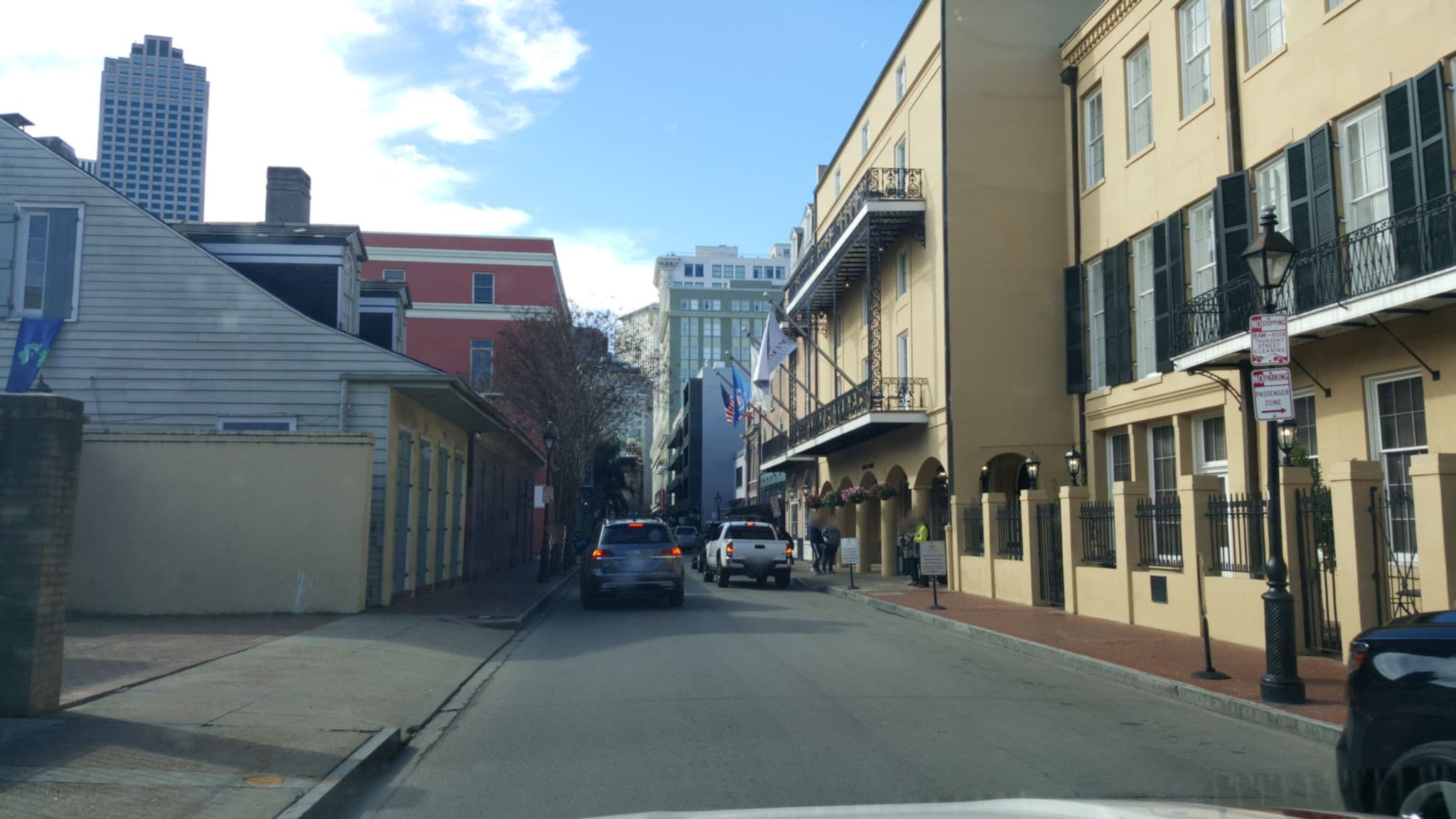 Street view near Grenoble House, New Orleans