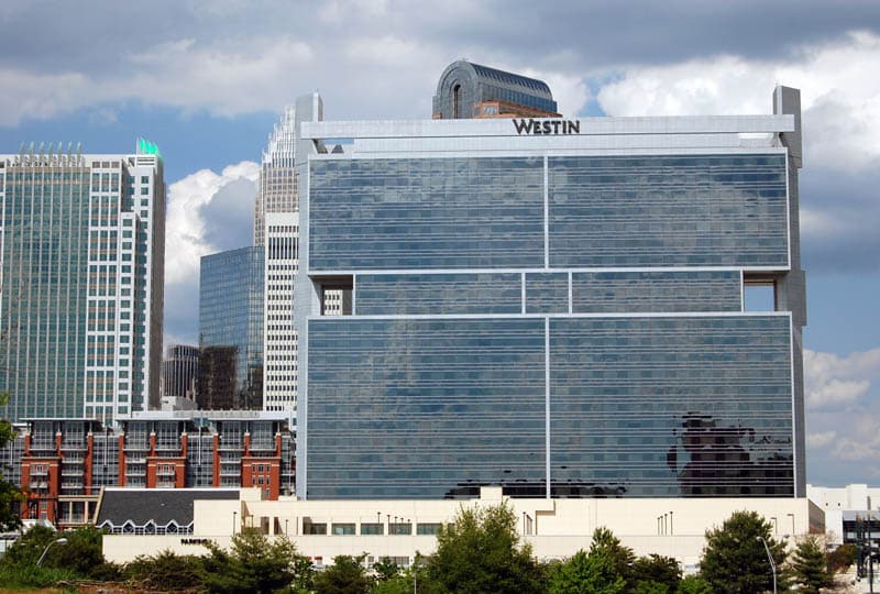 The Westin Charlotte (via Wikimedia Commons, CC BY-SA 3.0)