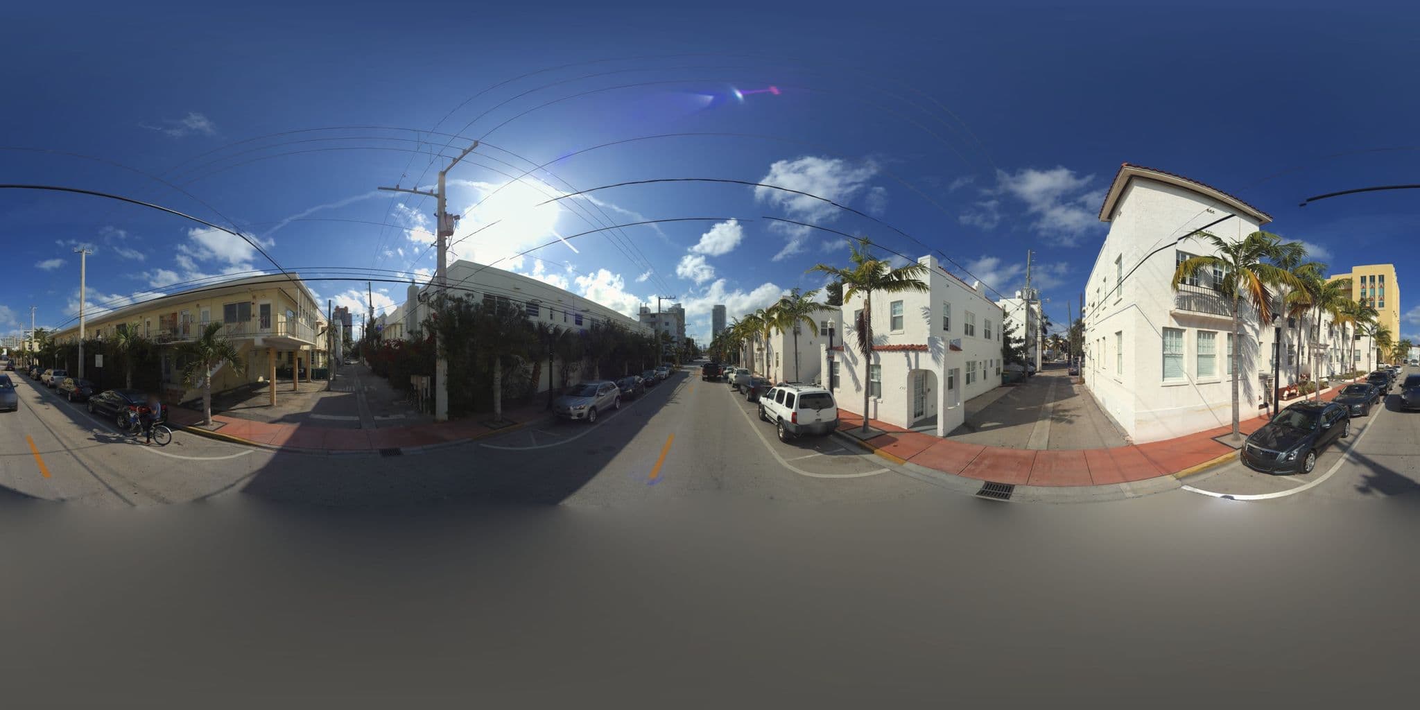 Street view near Orange - Hotel Suites, Miami Beach