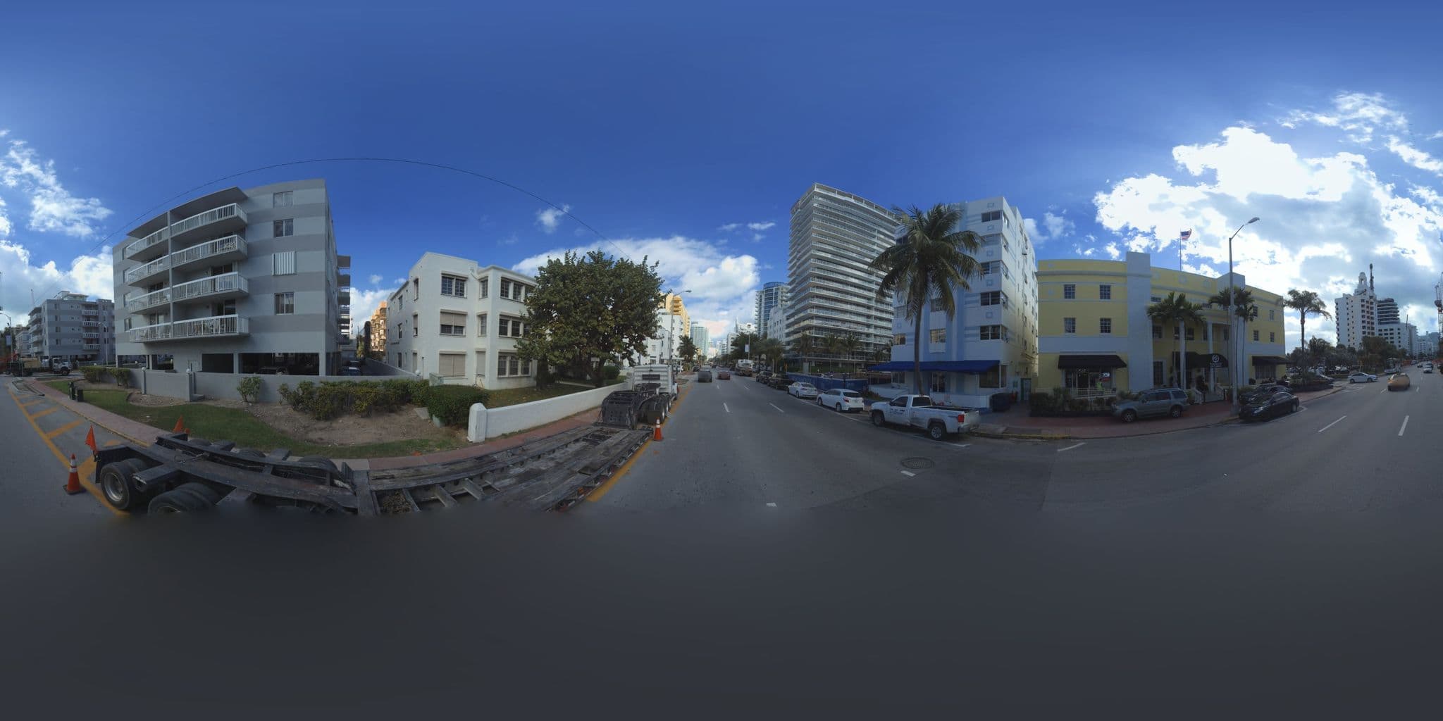 Street view near Westgate South Beach, Miami Beach