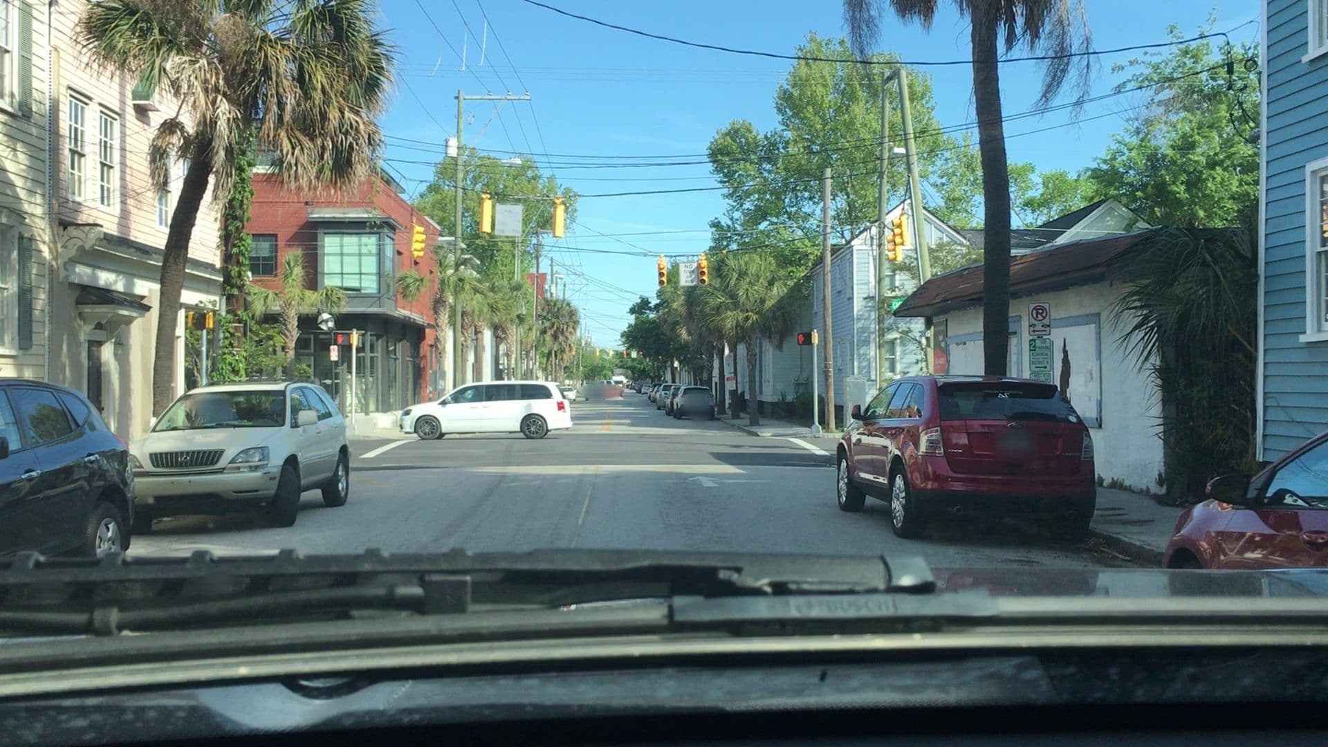 Street view near The Palms of Charleston, Charleston