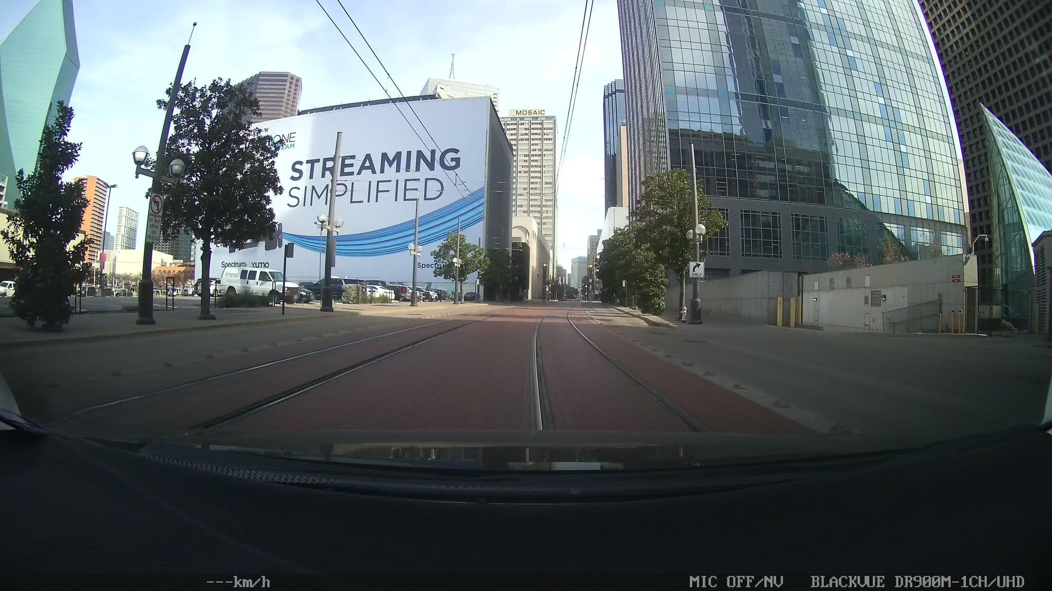 Street view near Homewood Suites by Hilton Dallas Downtown, Dallas — © ediyesss (CC BY-SA · Mapillary)