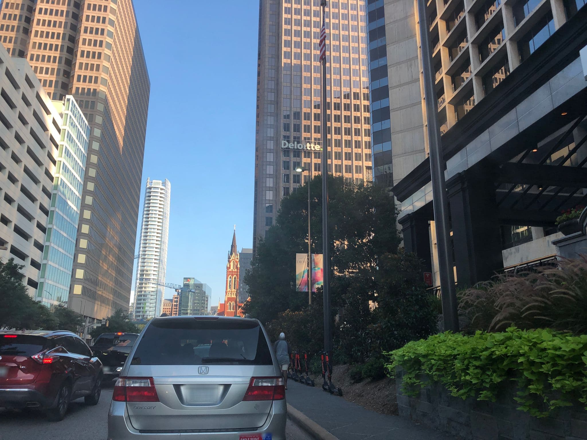 Street view near Dallas Marriott City Center, Dallas — © mharpersmall (CC BY-SA · Mapillary)