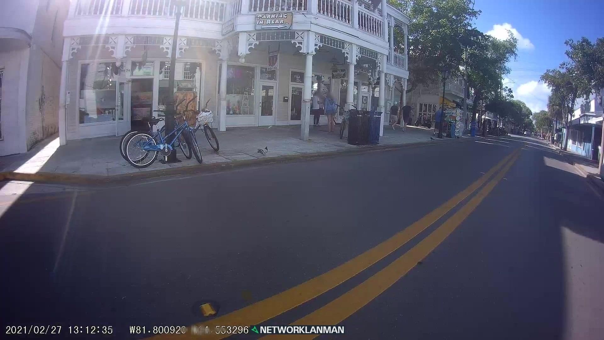 Street view near Heartbreak Hotel, Key West
