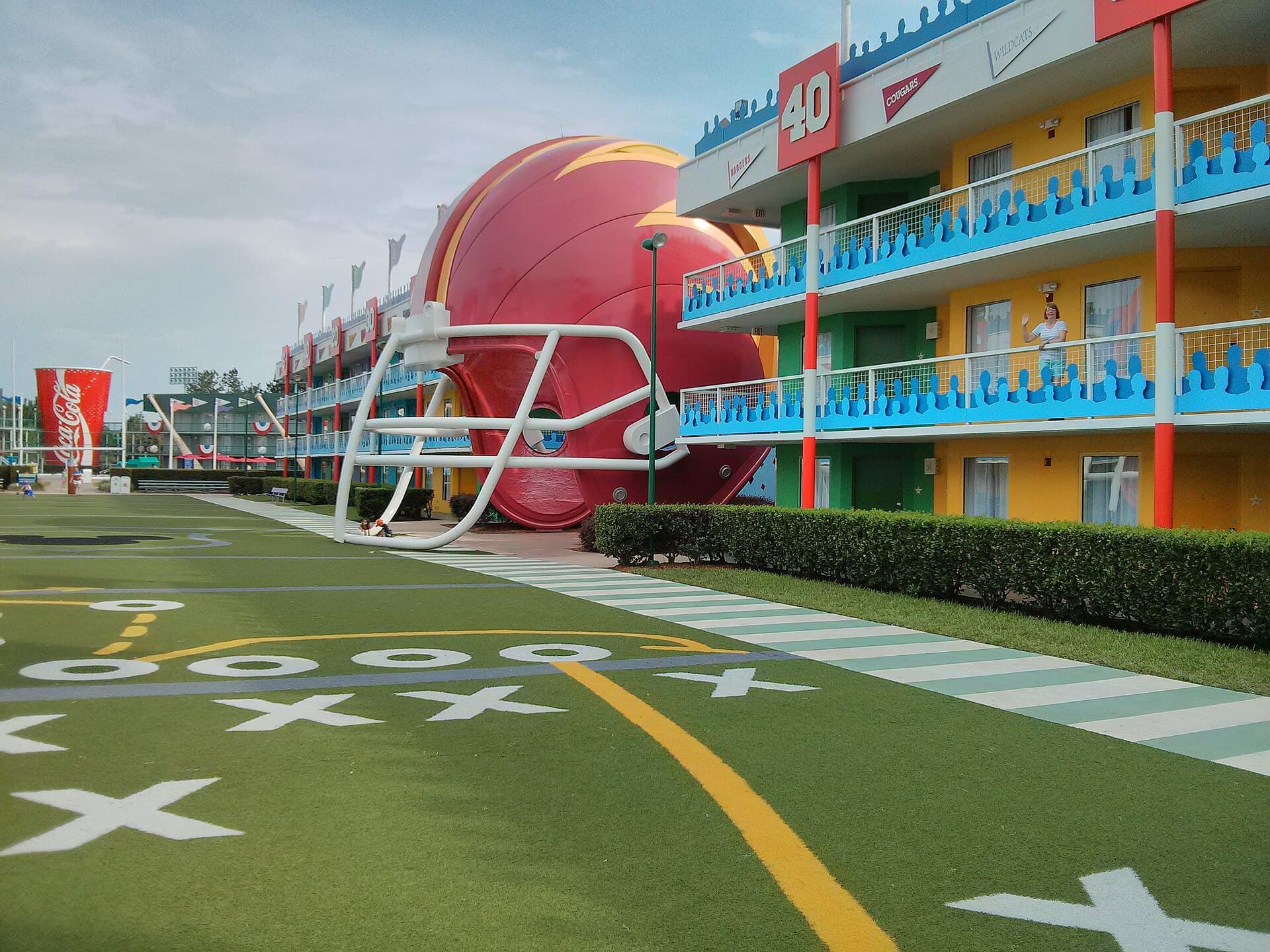Disney's All-Star Sports Resort (via Wikimedia Commons, CC BY 2.0)
