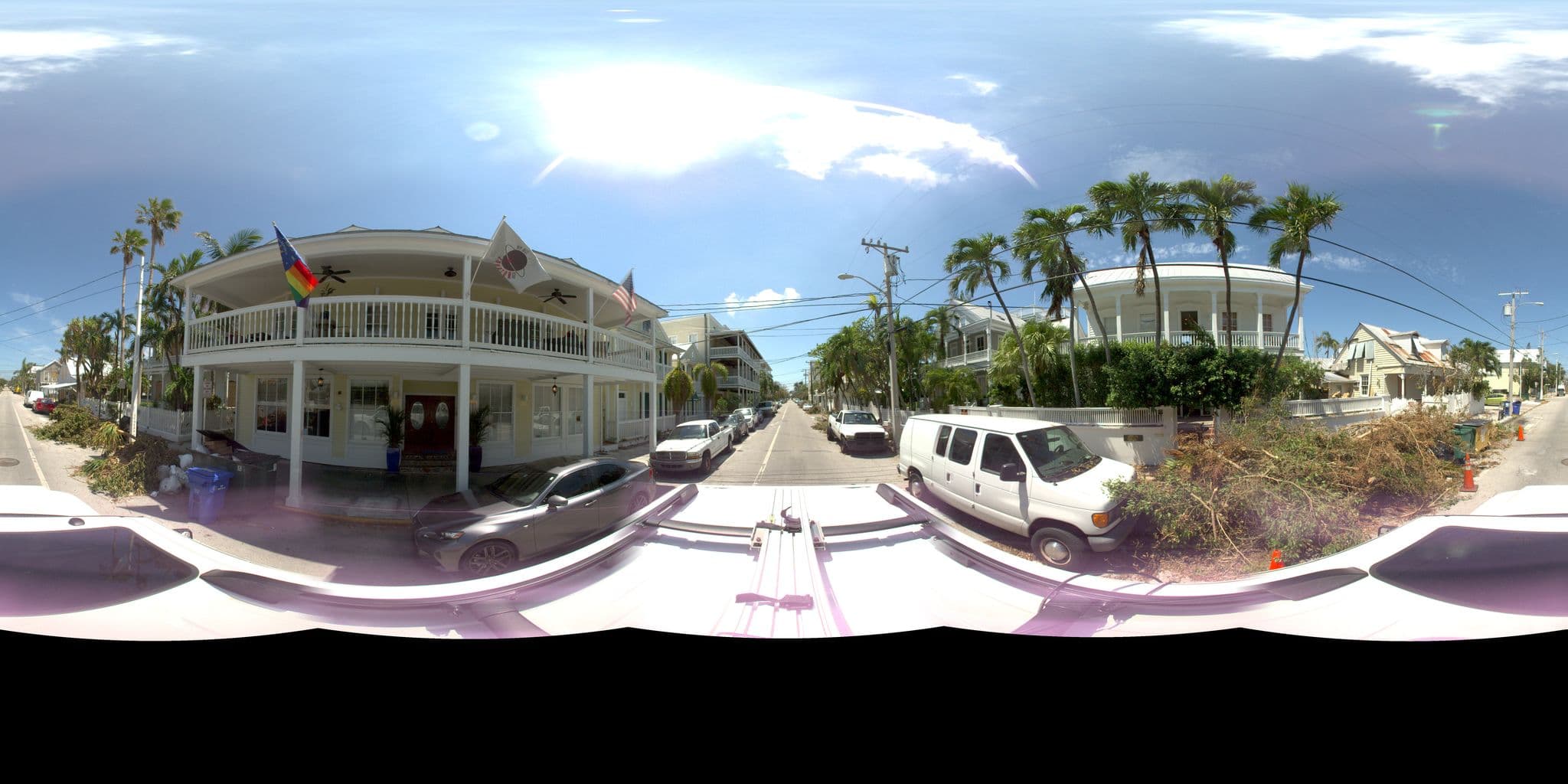 Street view near The Bishop, Key West