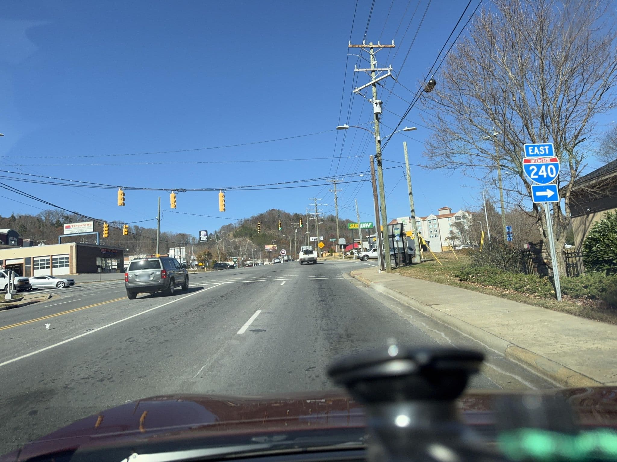 Street view near Homewood Suites, Asheville — © quickness805 (CC BY-SA · Mapillary)