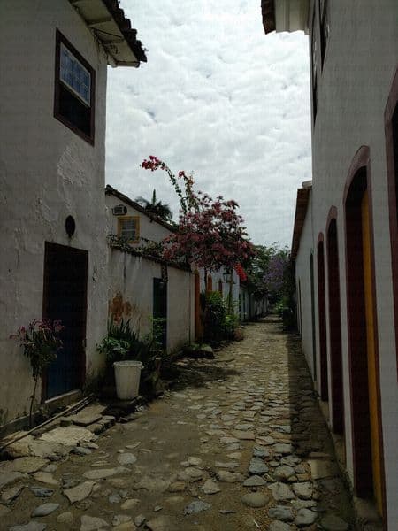 Street view near Pousada Santa Rita, Paraty