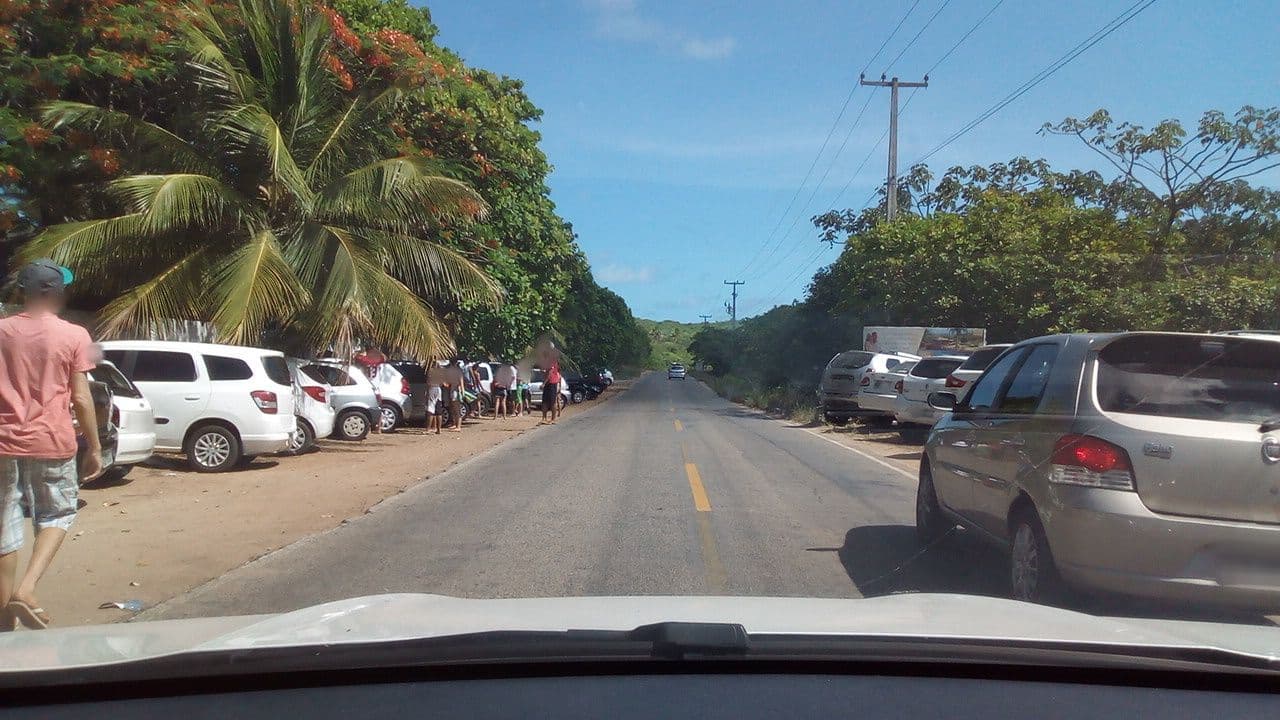 Street view near Hotel Madeiro Beach - chalés, Tibau do Sul — © fredporto (CC BY-SA · Mapillary)