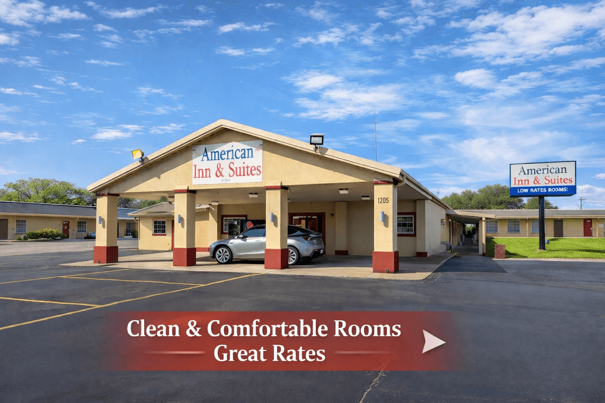 American Inn & Suites, Motel in Paris
