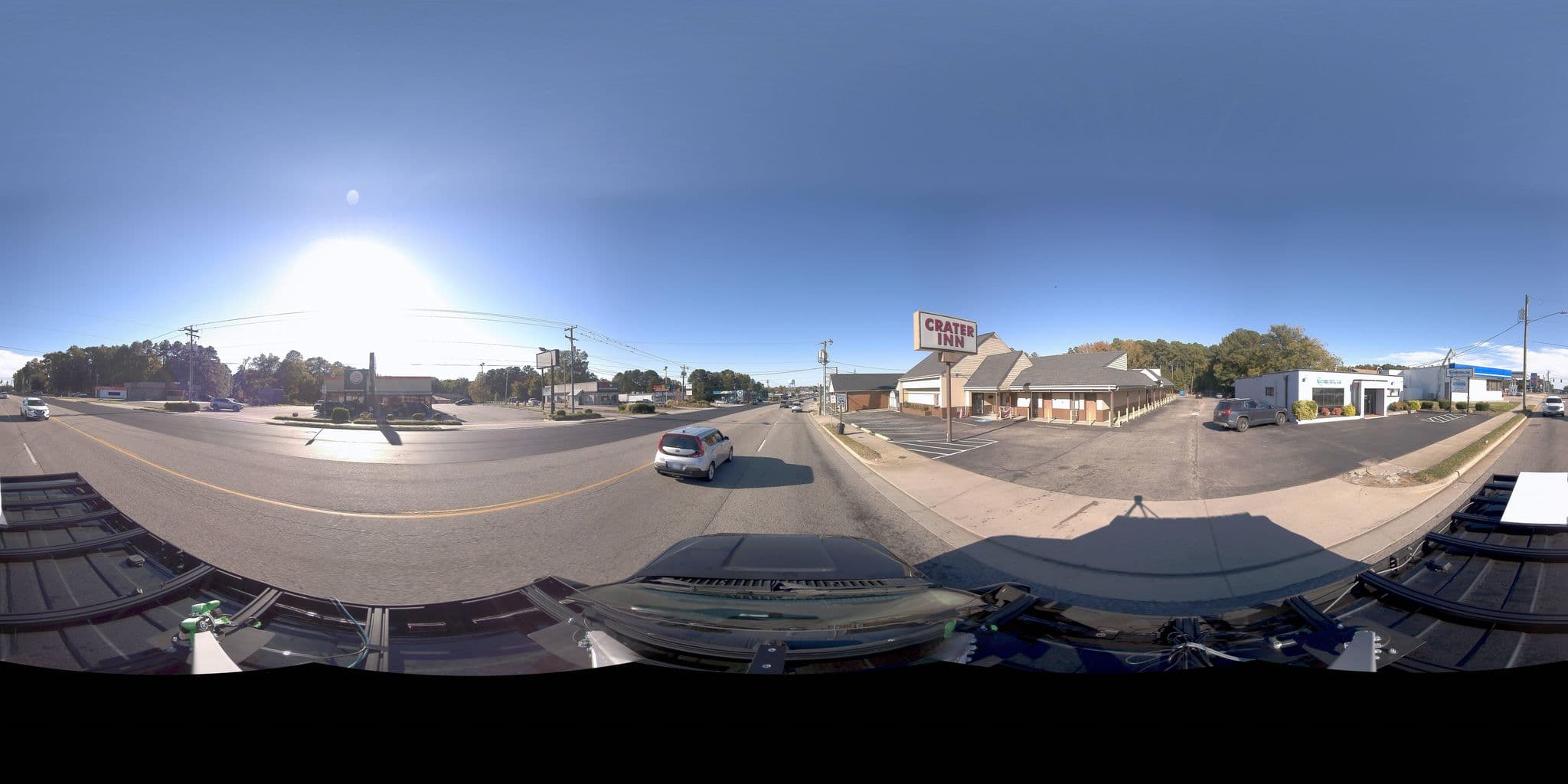 Street view near Crater Inn, Petersburg — © TimmonsPavement (CC BY-SA · Mapillary)