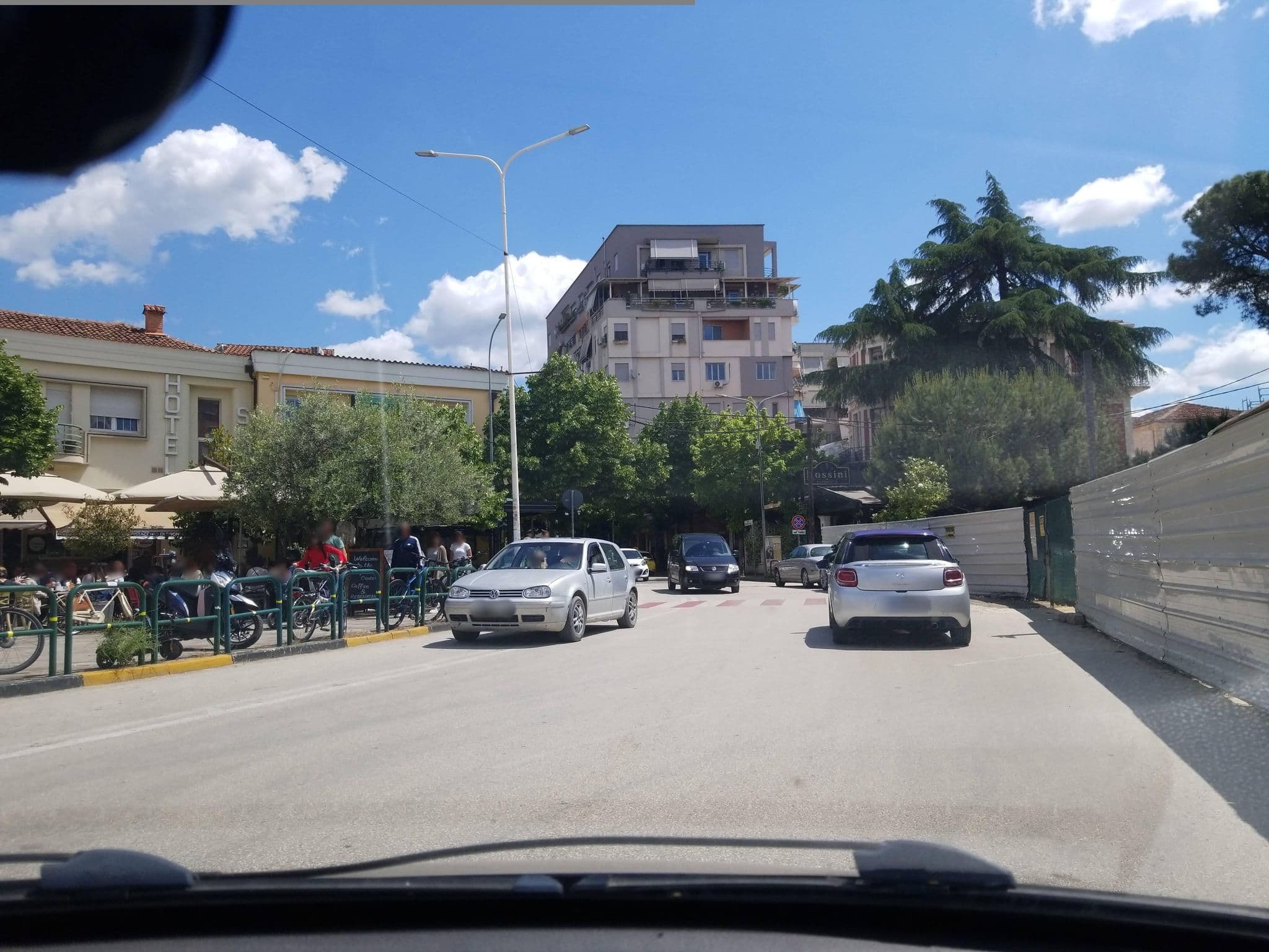 Street view near Boka, Tirana