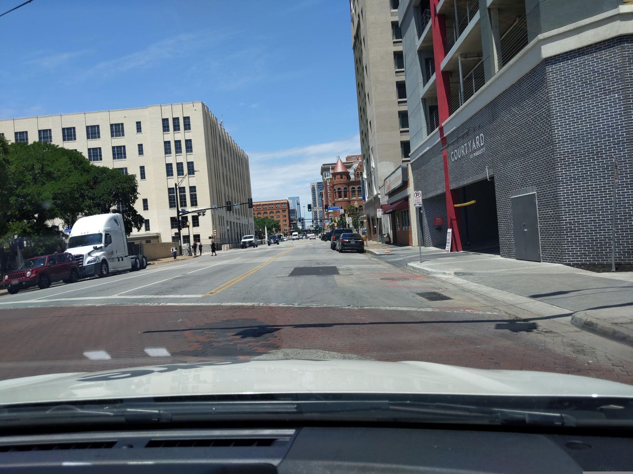 Street view near Courtyard, Dallas — © directionup (CC BY-SA · Mapillary)