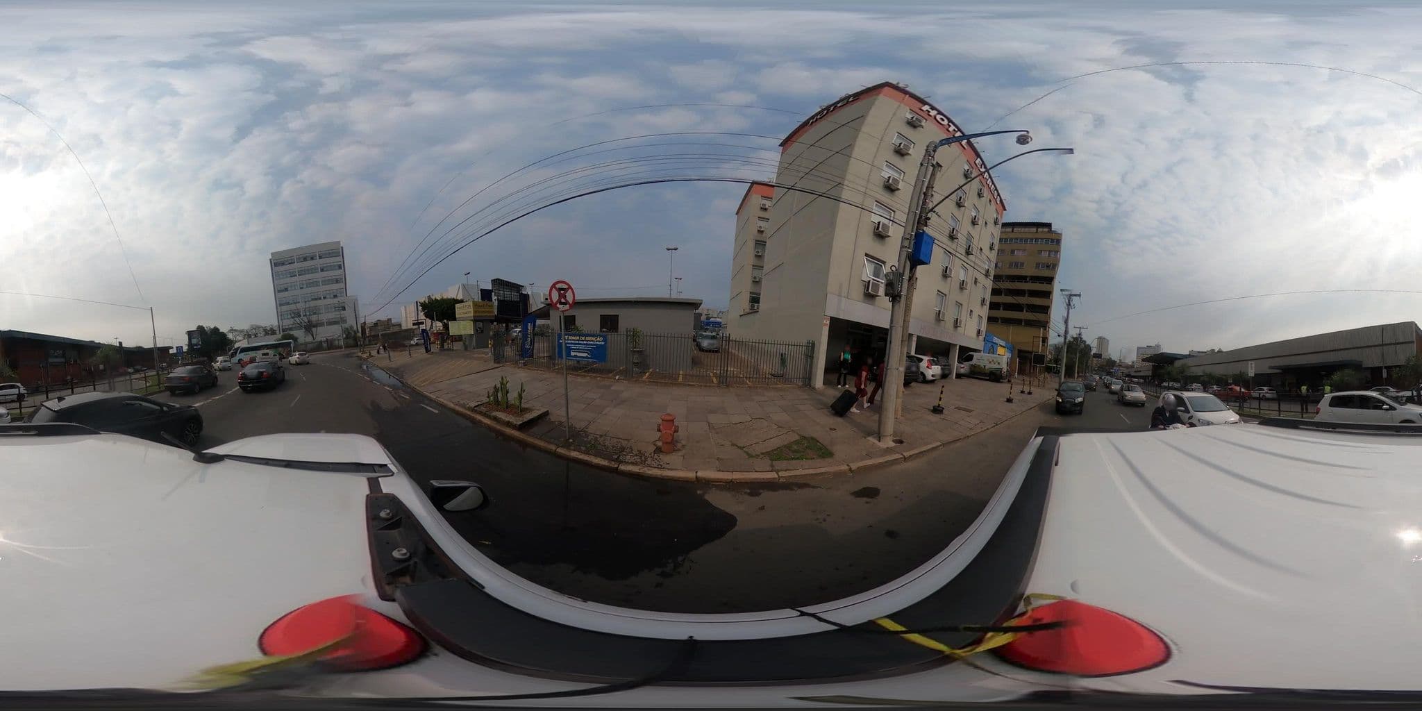 Street view near Terminal-Tur Hotel, Porto Alegre — © jaderbavaresco (CC BY-SA · Mapillary)
