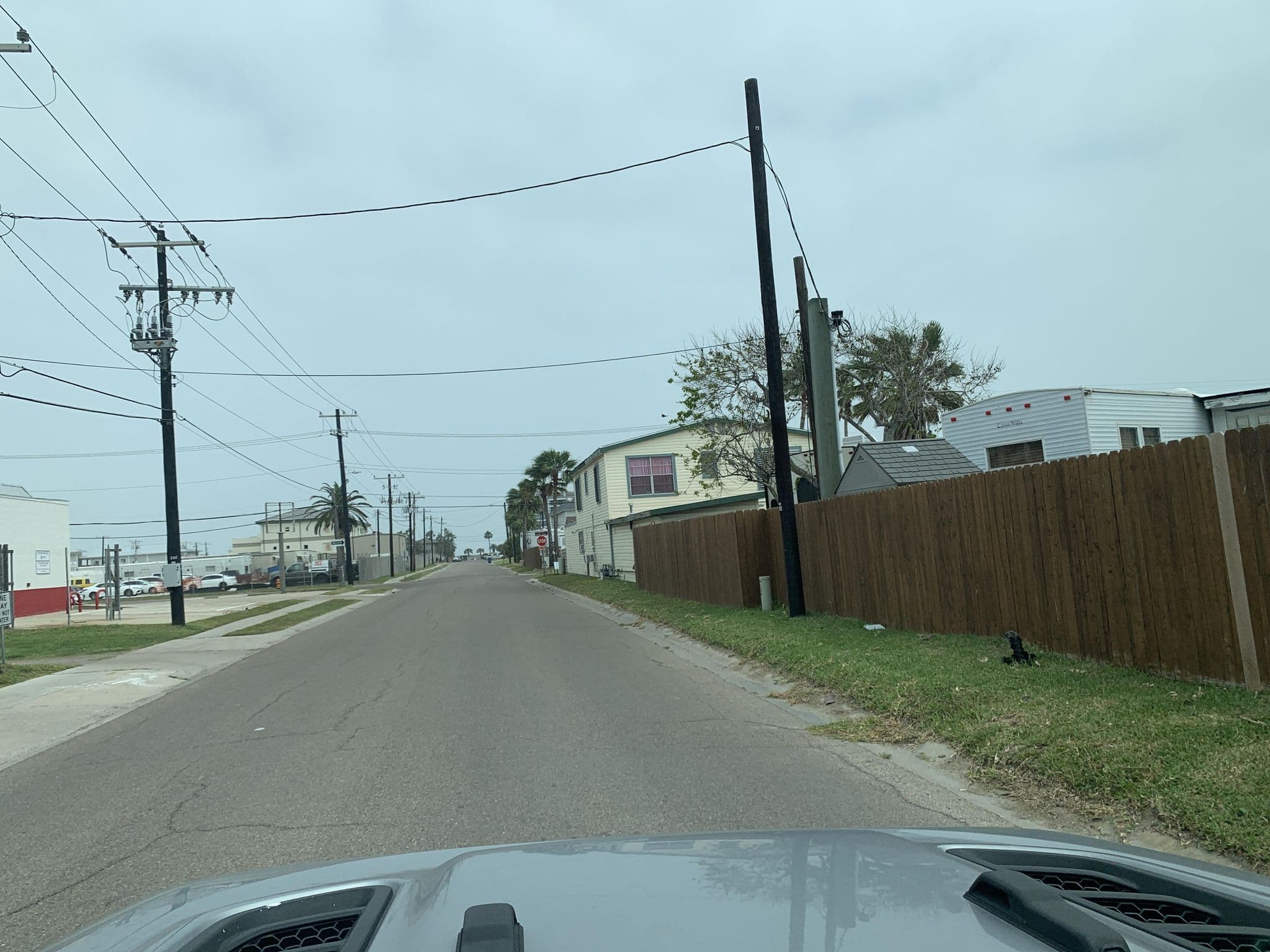 Street view near Mustang RV Resort, Port Aransas — © kevinp2 (CC BY-SA · Mapillary)