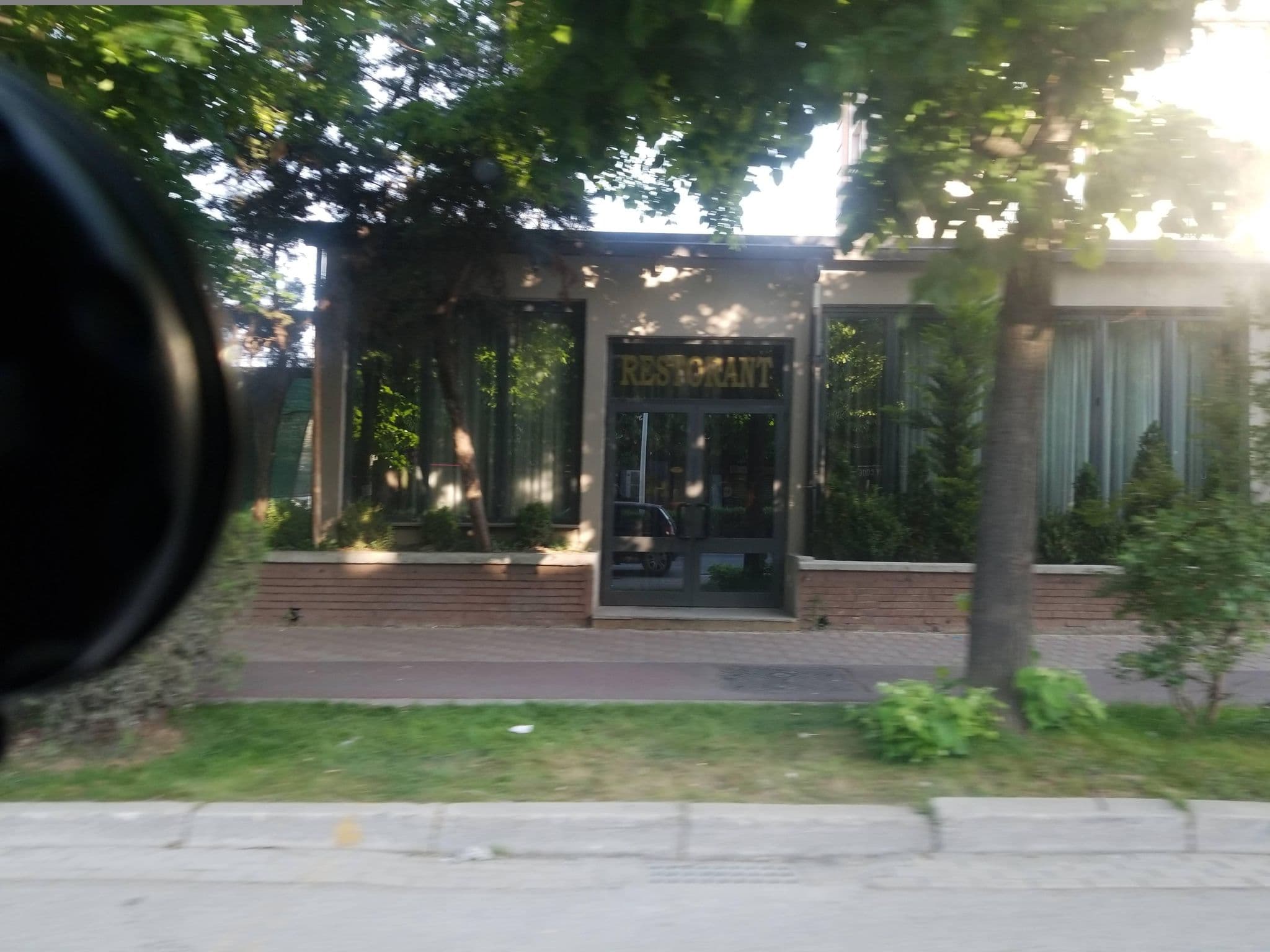 Street view near Doro City, Tirana