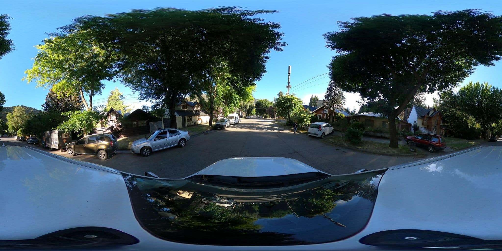 Street view near Hosteria Monte Verde, San Martín de los Andes