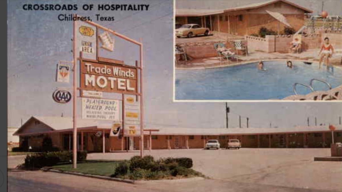 Trade Winds Motel, Motel in Childress