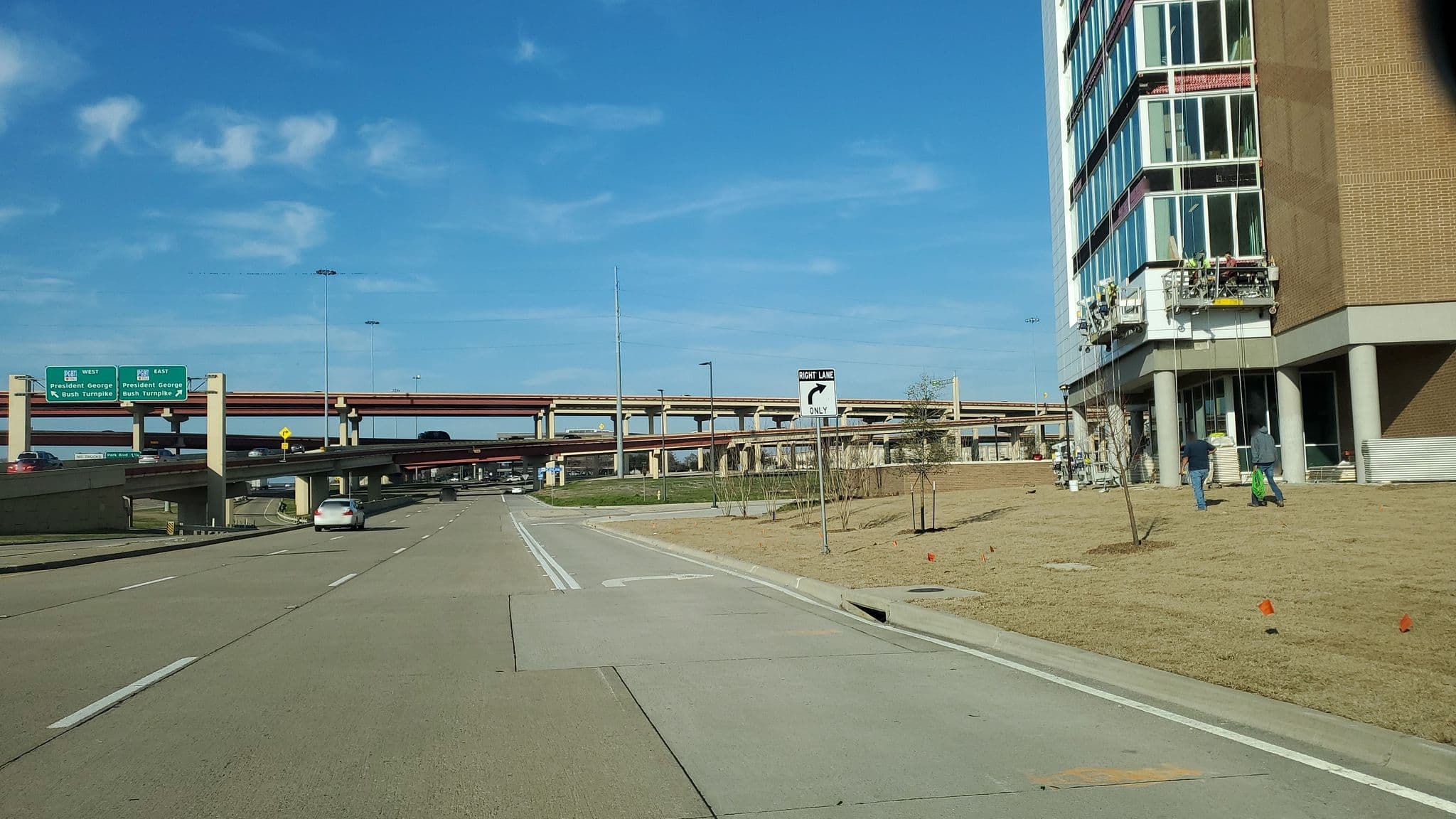Street view near Drury Plaza Hotel, Plano — © bwyatt516 (CC BY-SA · Mapillary)