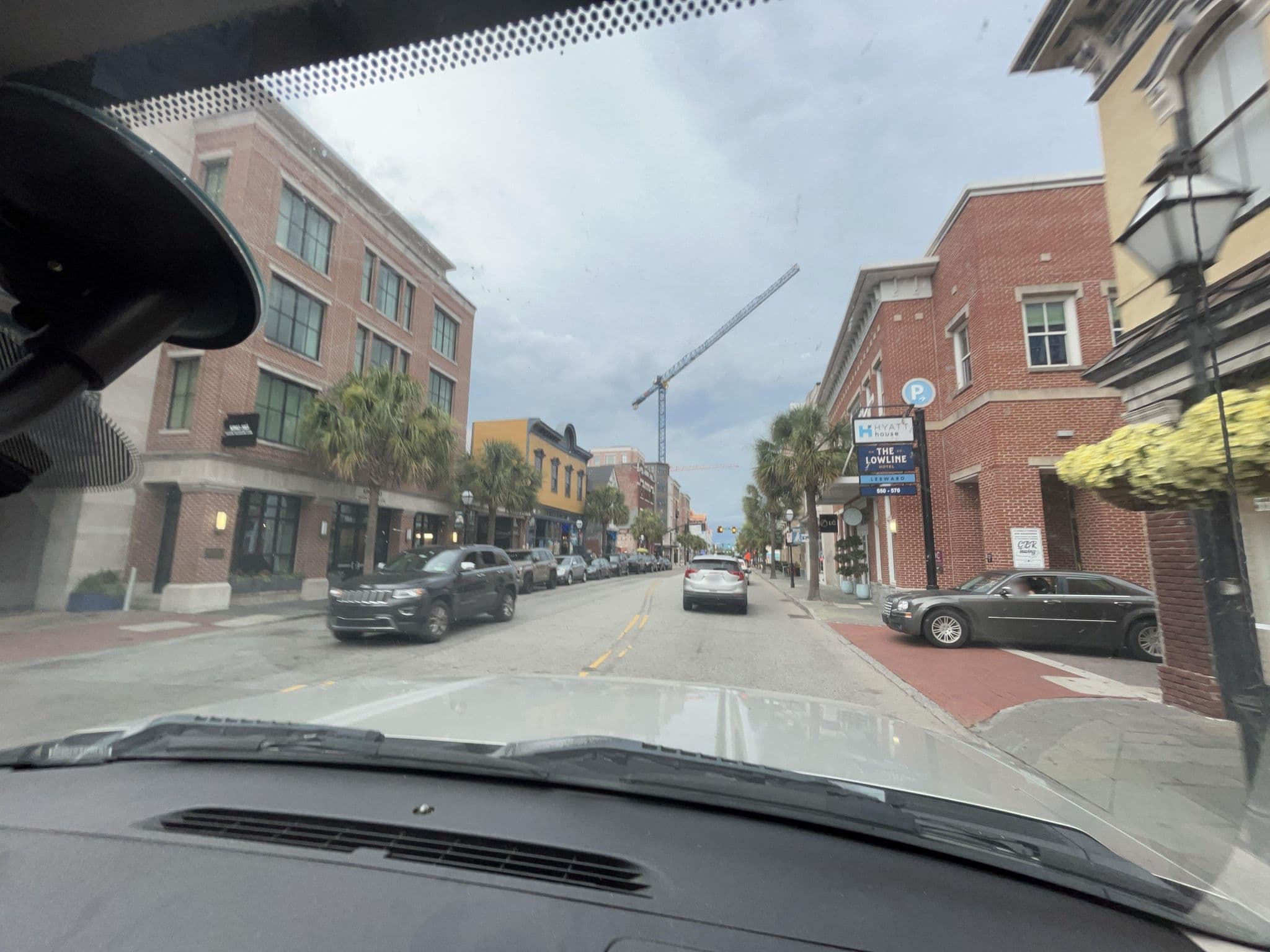 Street view near King 583, Charleston