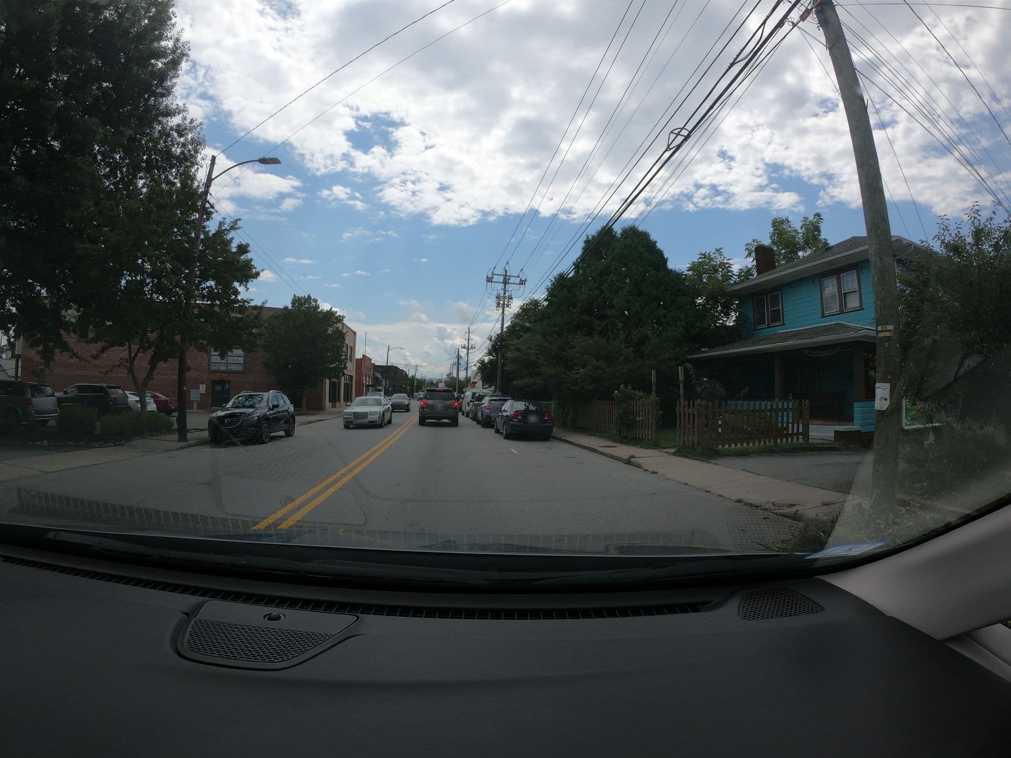 Street view near Bon Paul & Sharky's Hostel, Asheville — © toebee (CC BY-SA · Mapillary)