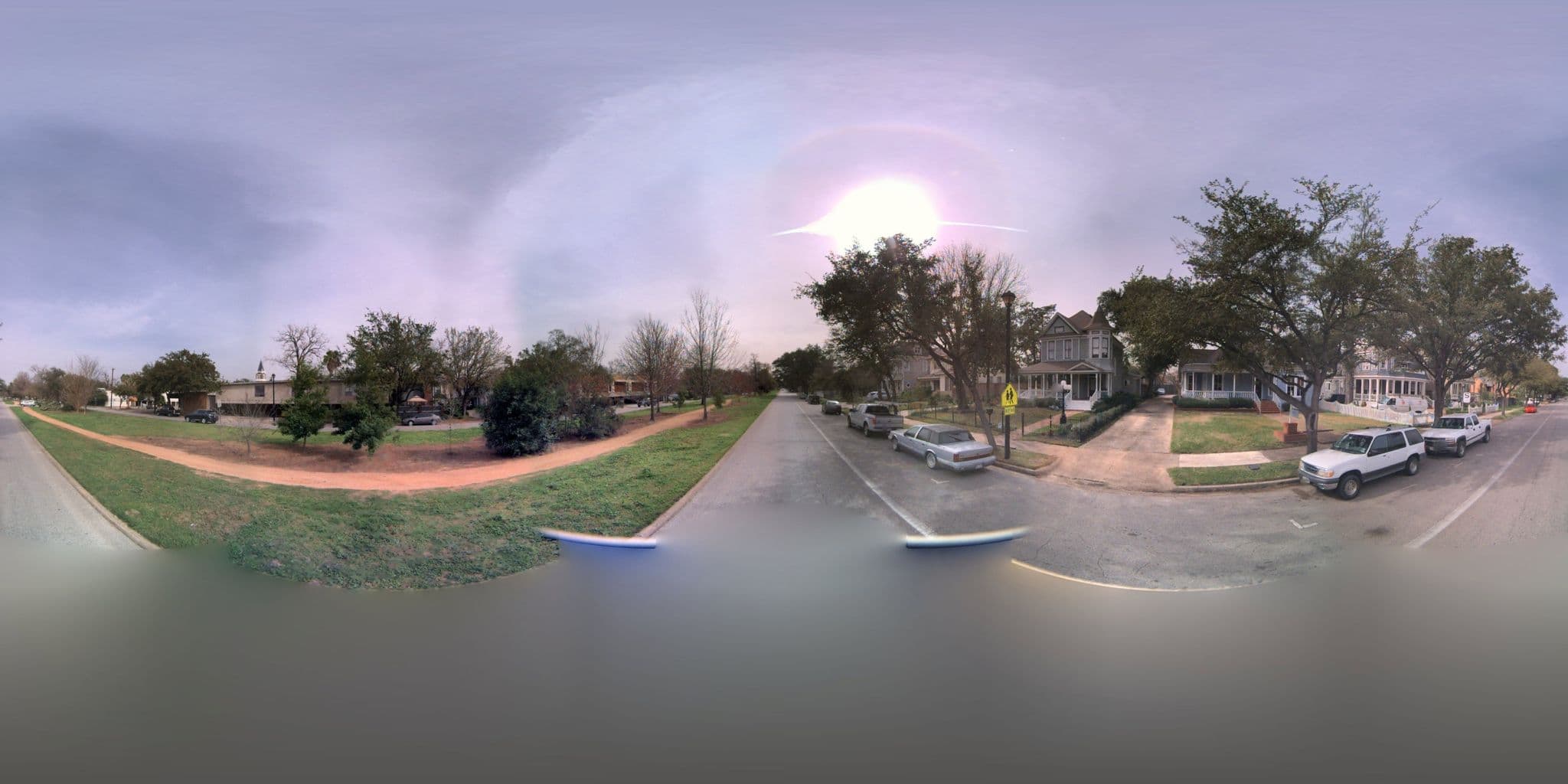 Street view near Sara's Inn, Houston
