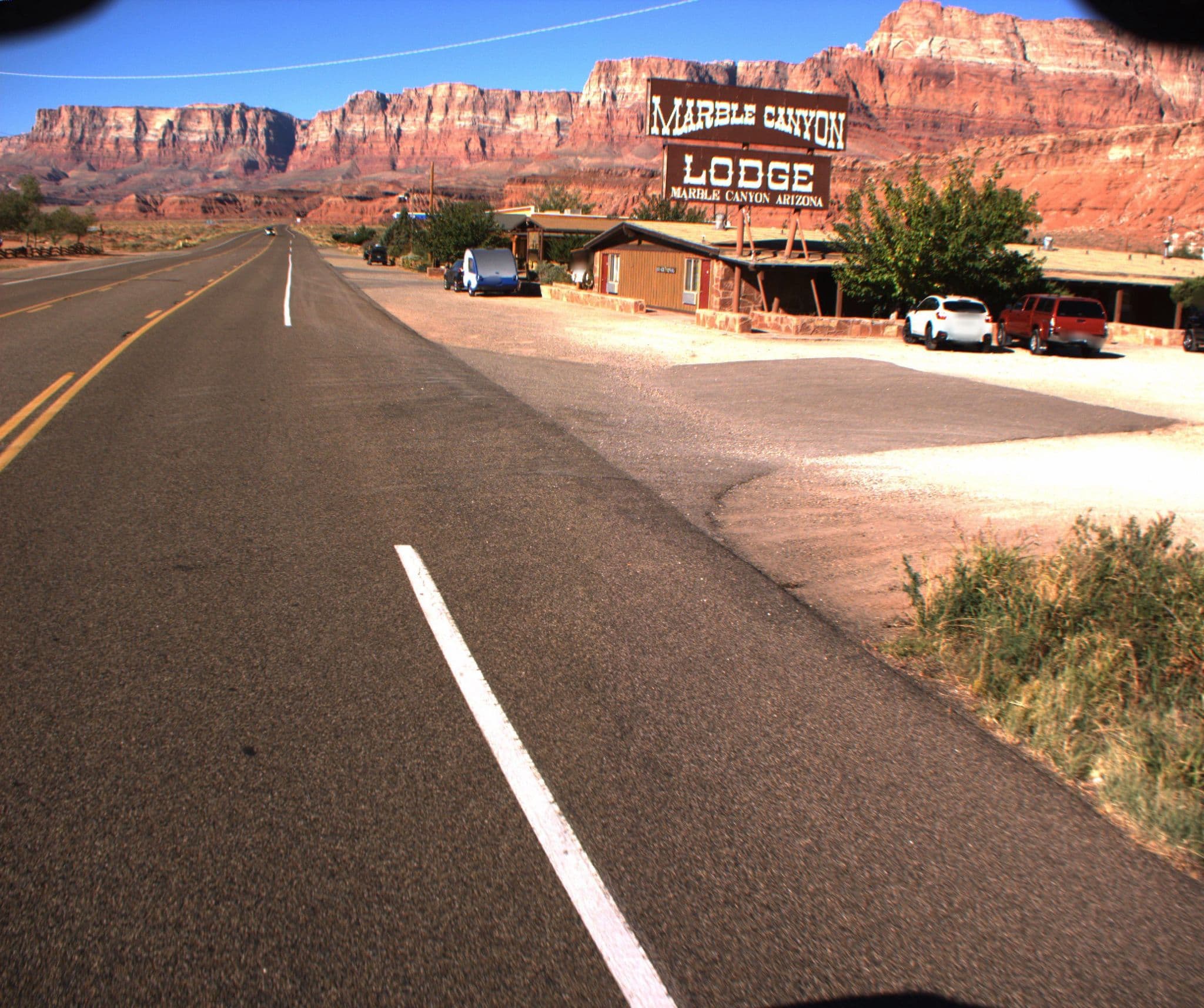 Street view near Marble Canyon Lodge, Page — © adotgis (CC BY-SA · Mapillary)