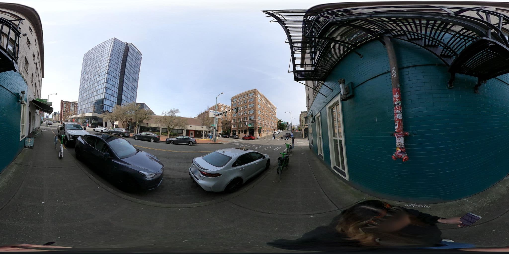 Street view near Adelaide Apartment, Seattle