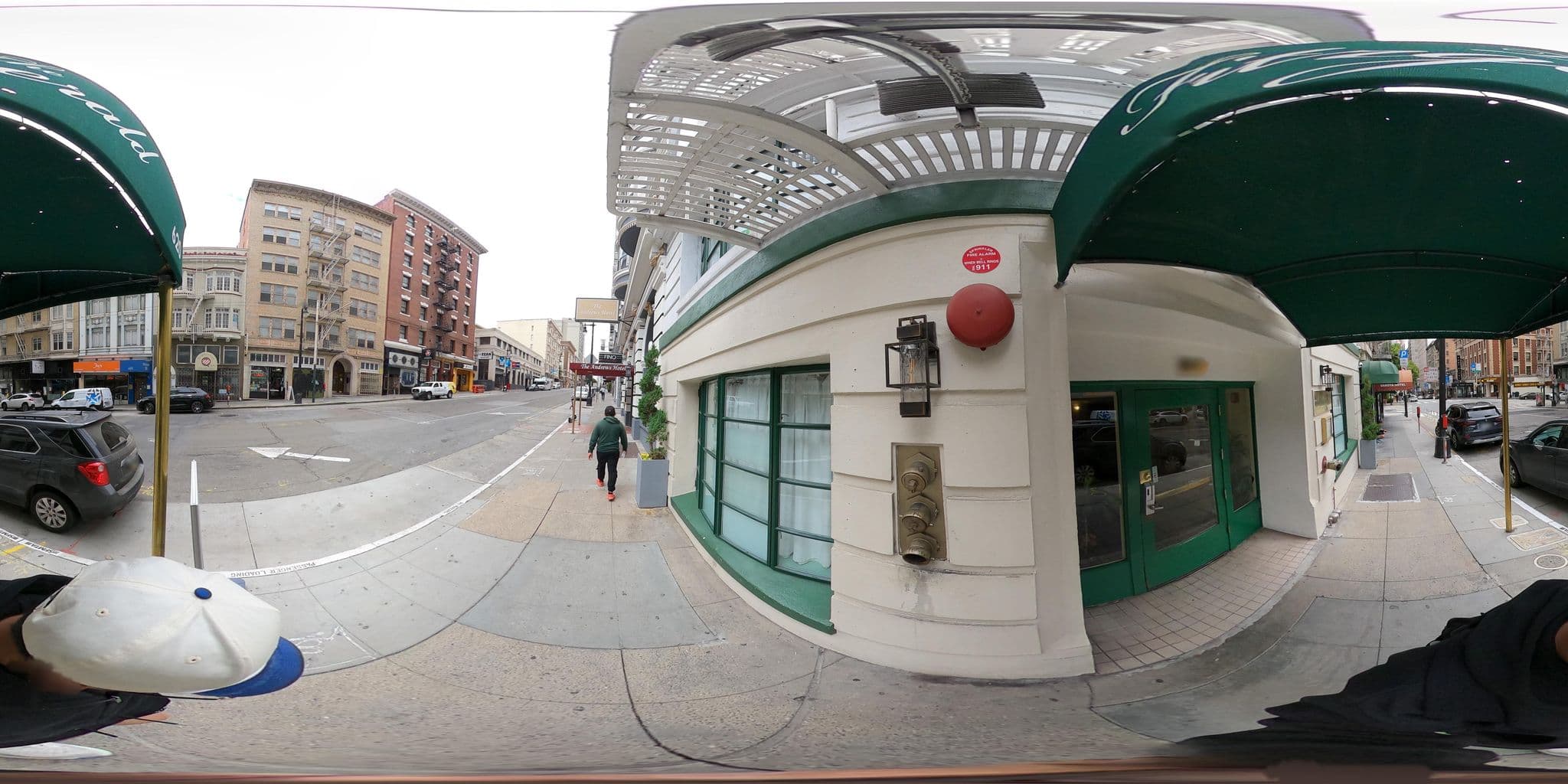 Street view near The Fitzgerald Hotel, Chinatown