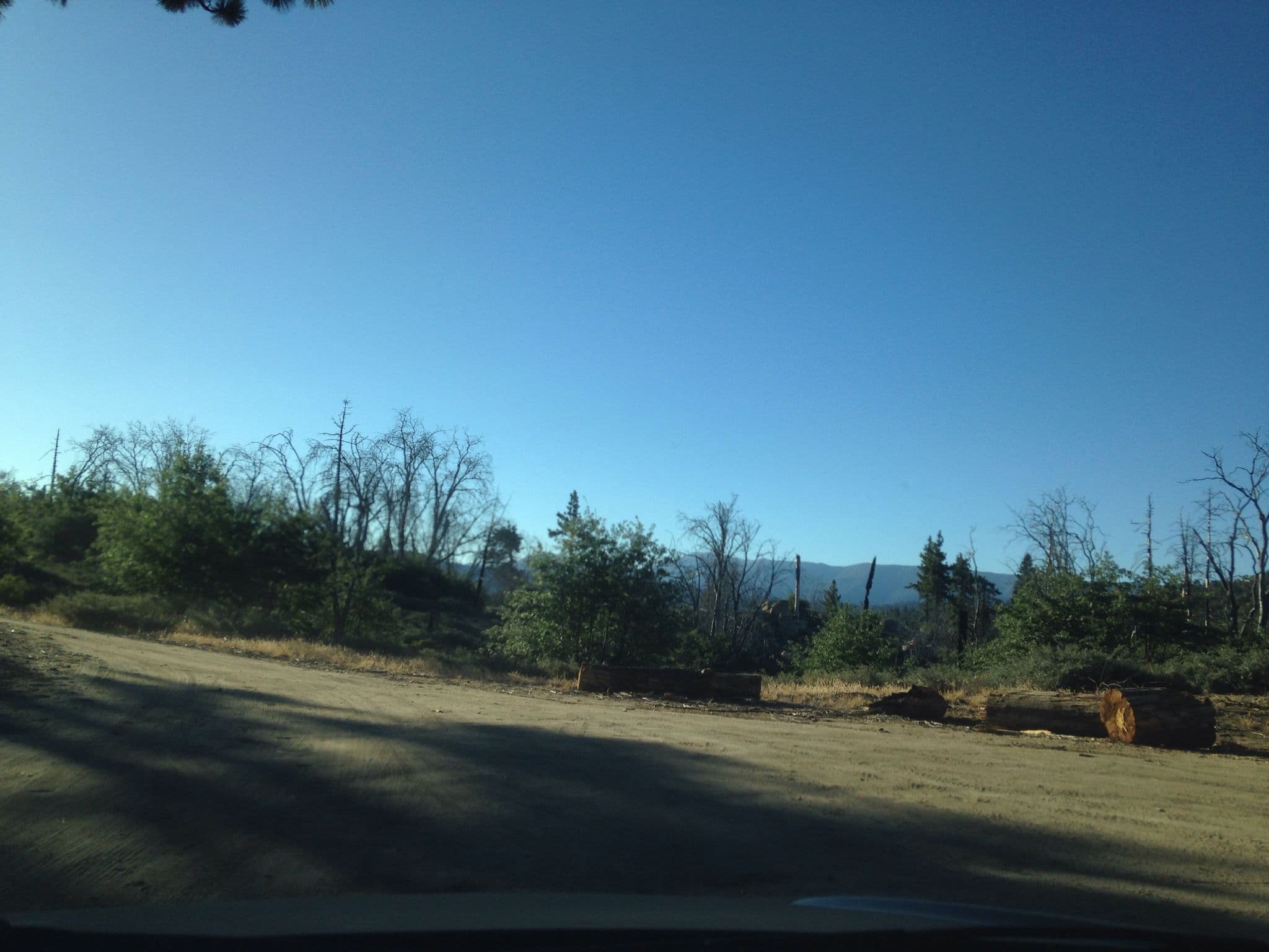 Street view near Yellow Post #2, Big Bear Lake