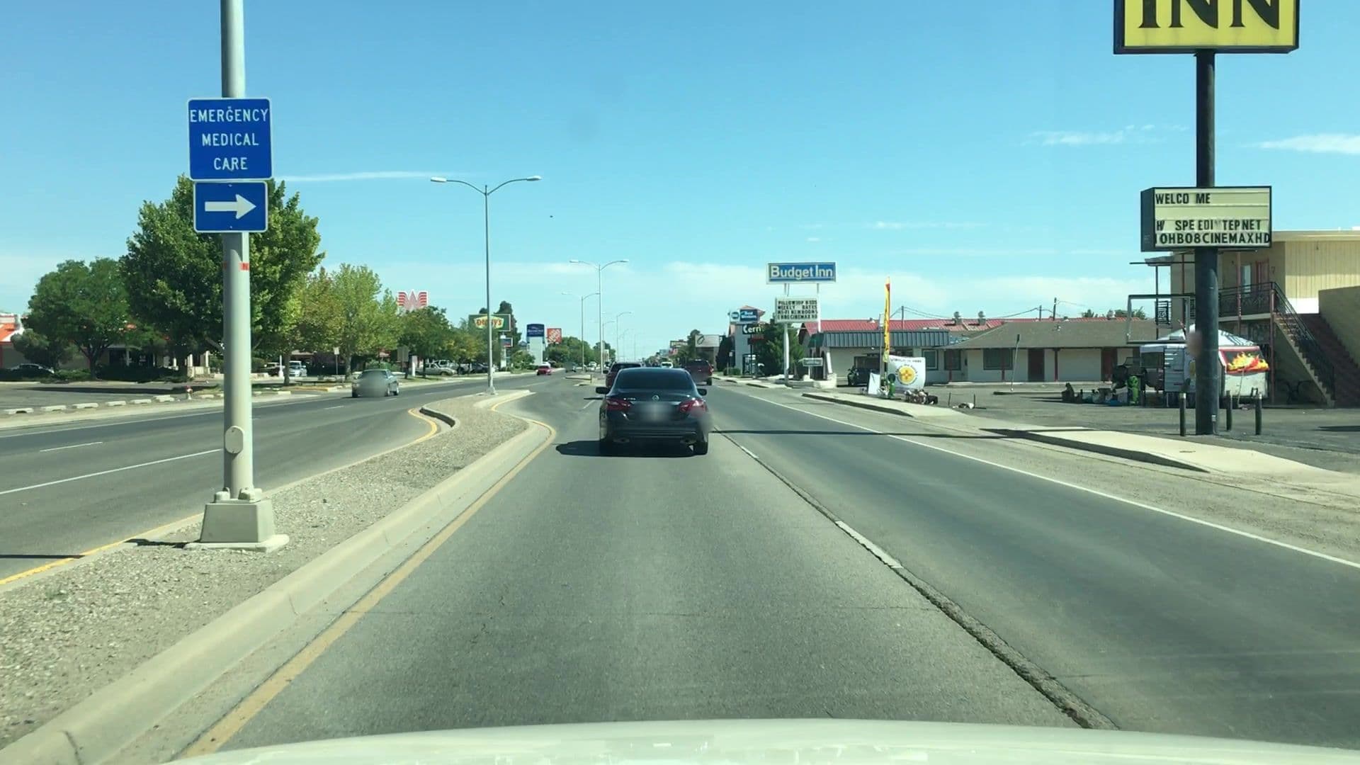 Street view near National 9 Inn, Hagerman — © lvl5 (CC BY-SA · Mapillary)