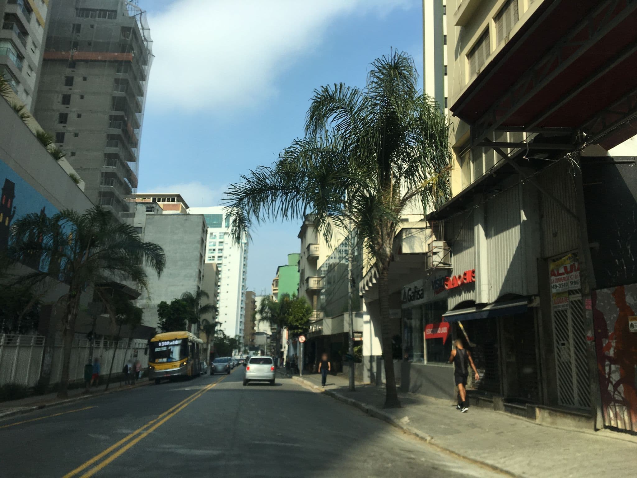 Street view near Hotel Augusta Bulevard, Consolação — © ccossio (CC BY-SA · Mapillary)