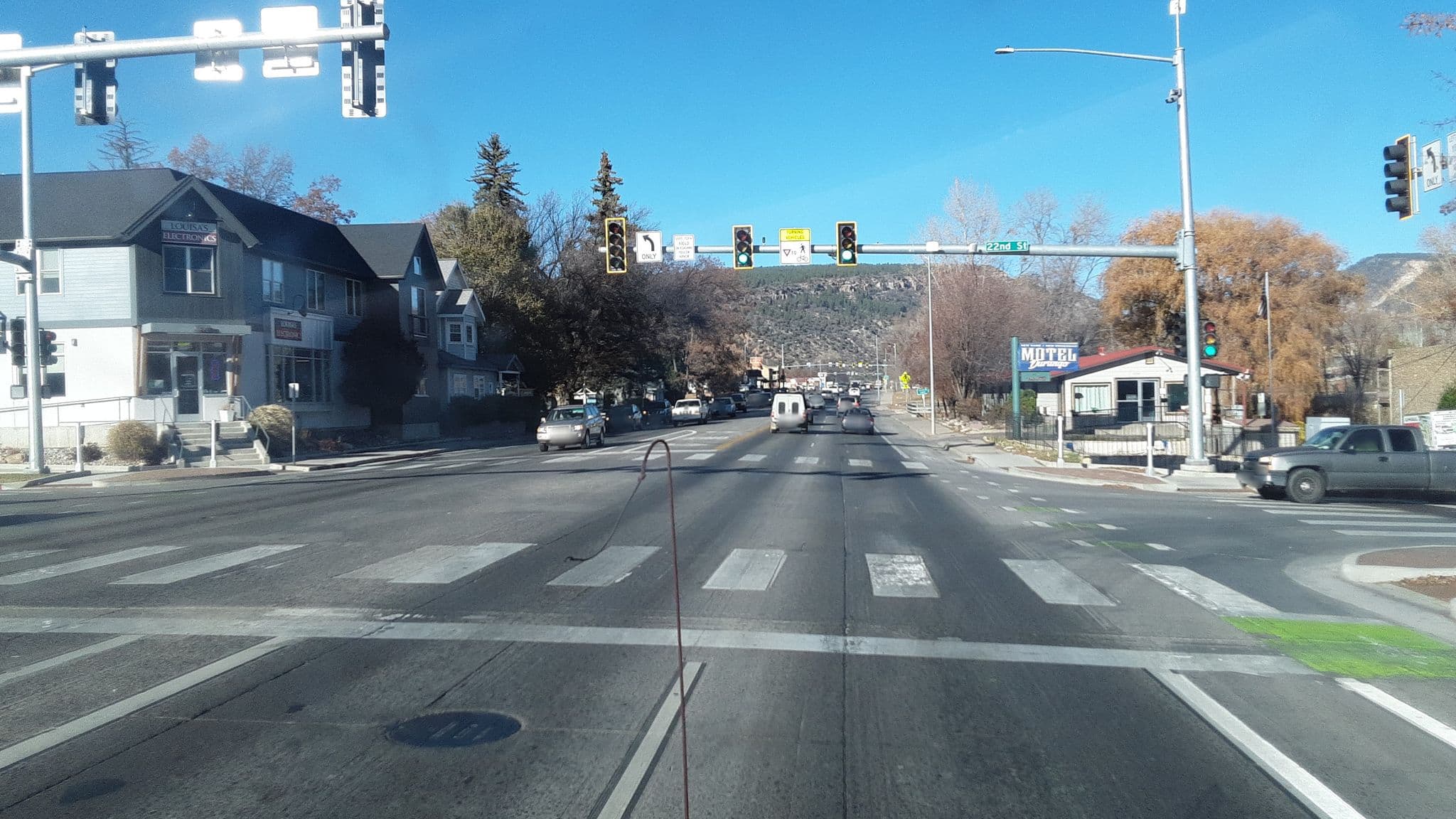 Street view near Vagabond Inn, Durango — © jbthemilker (CC BY-SA · Mapillary)