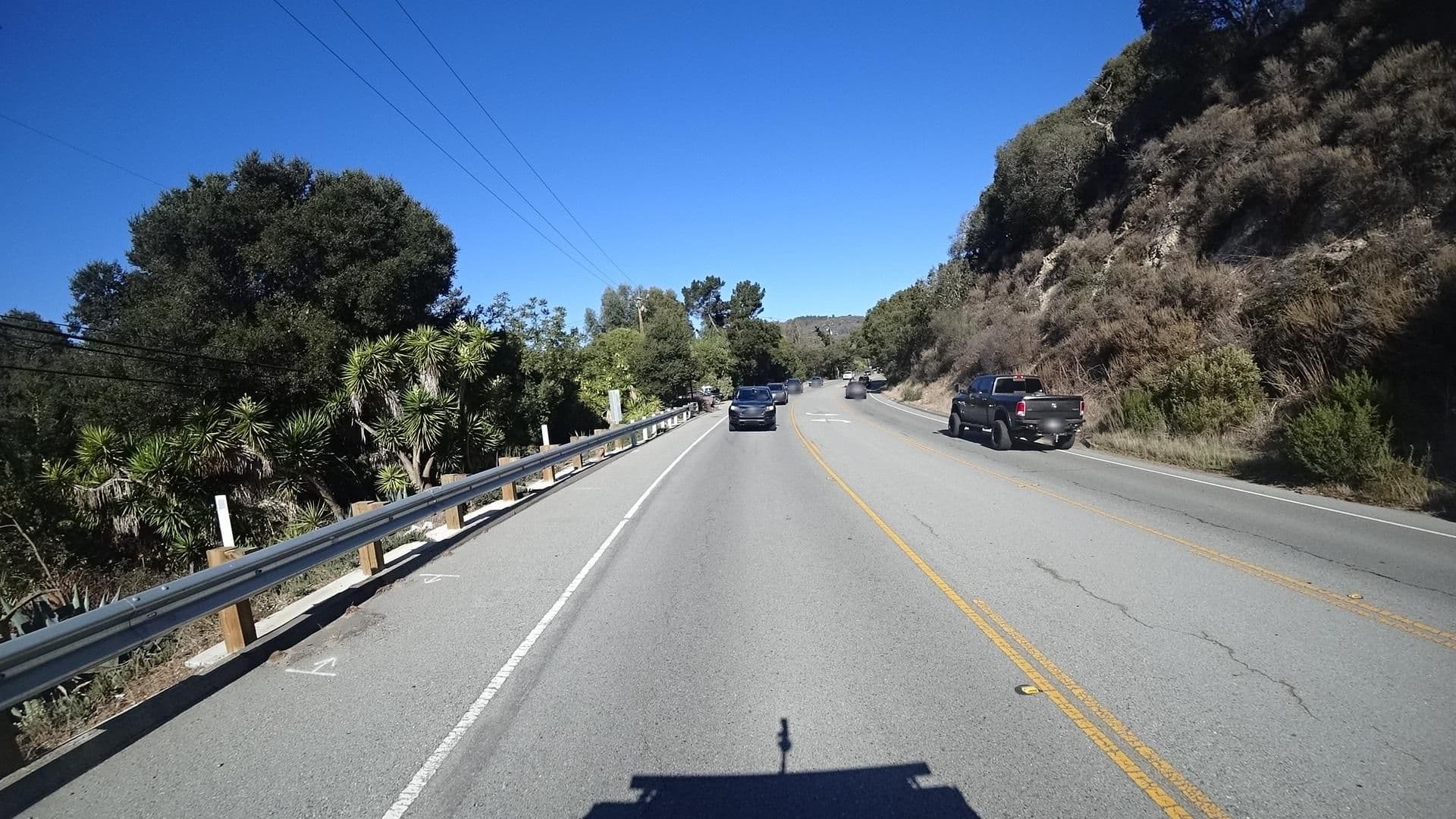 Street view near Holly Farm, Carmel Valley Village — © marker_geo (CC BY-SA · Mapillary)