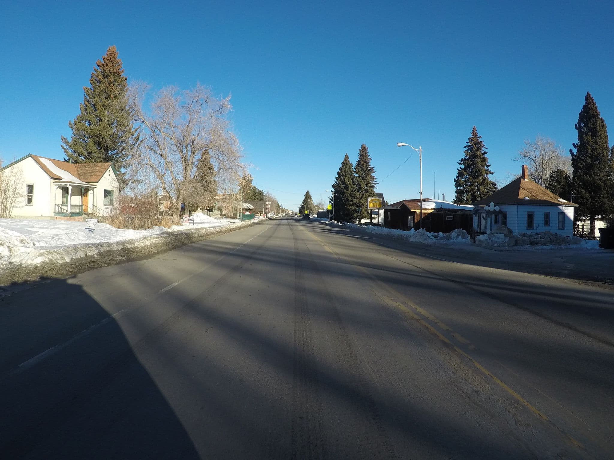Street view near The Eagle's Nest, Red Lodge — © chrisbeddow (CC BY-SA · Mapillary)
