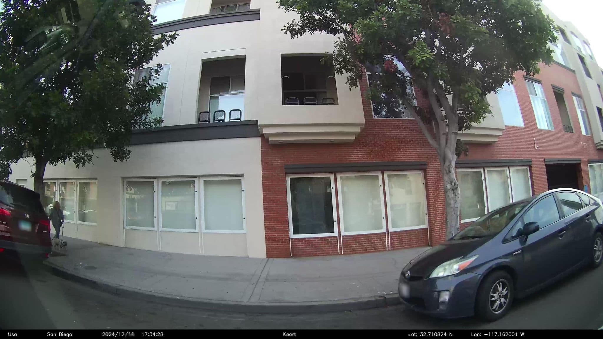 Street view near Hostel on 3rd Reception, San Diego — © GoProMAX3M (CC BY-SA · Mapillary)