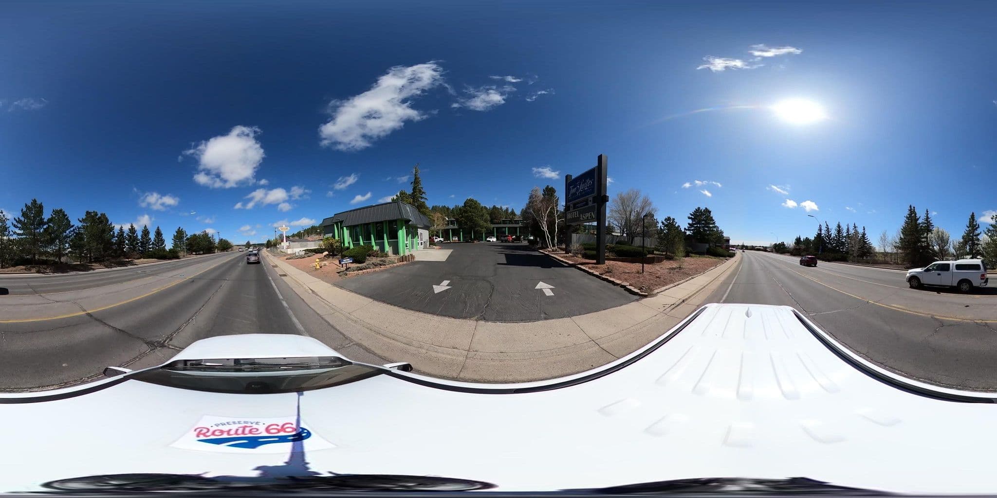 Street view near Hotel Aspen Inn Suites, Flagstaff — © nthp_gis (CC BY-SA · Mapillary)