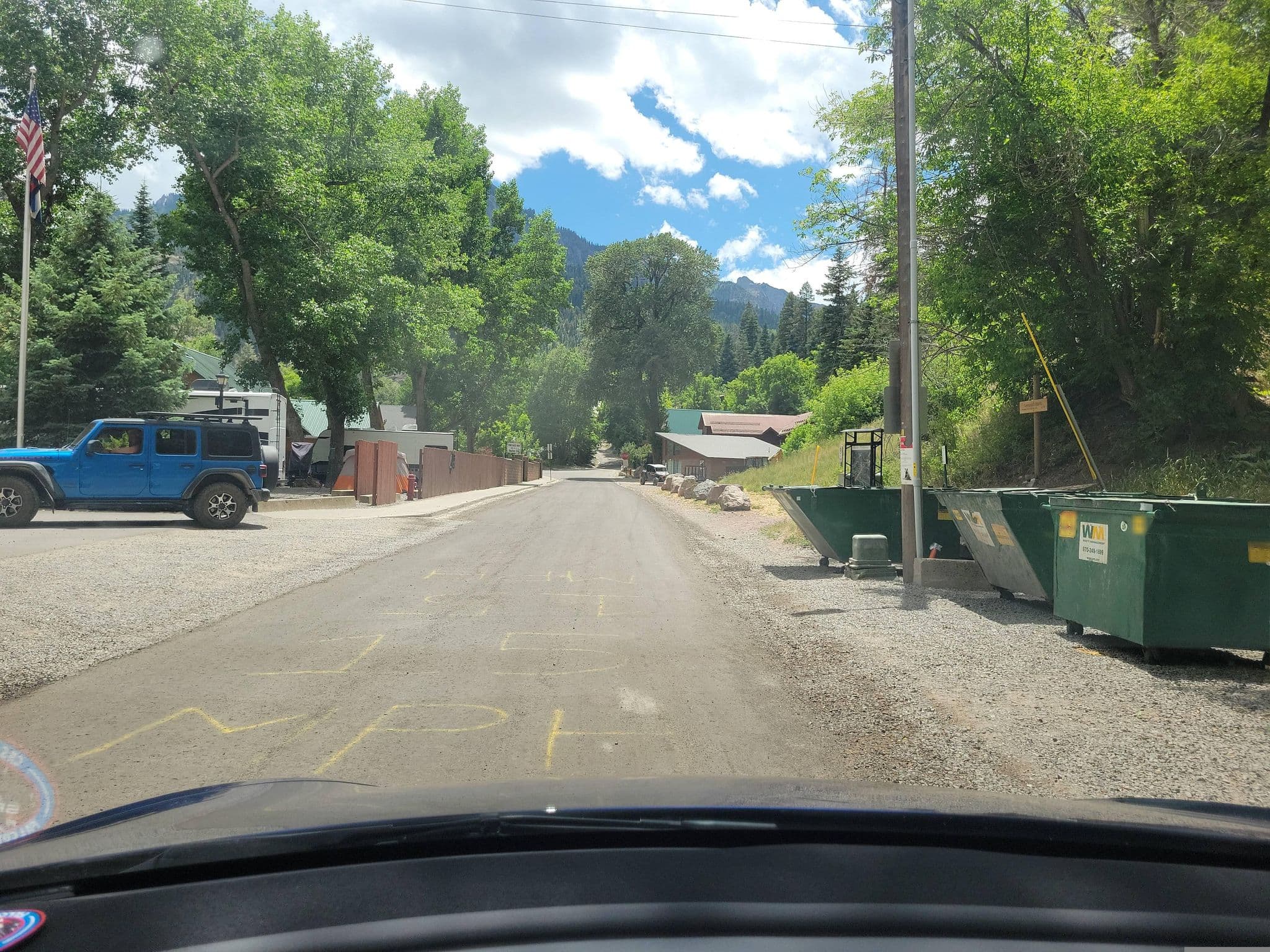 Street view near Four J Campground, Ouray — © Montrose_Lyle (CC BY-SA · Mapillary)