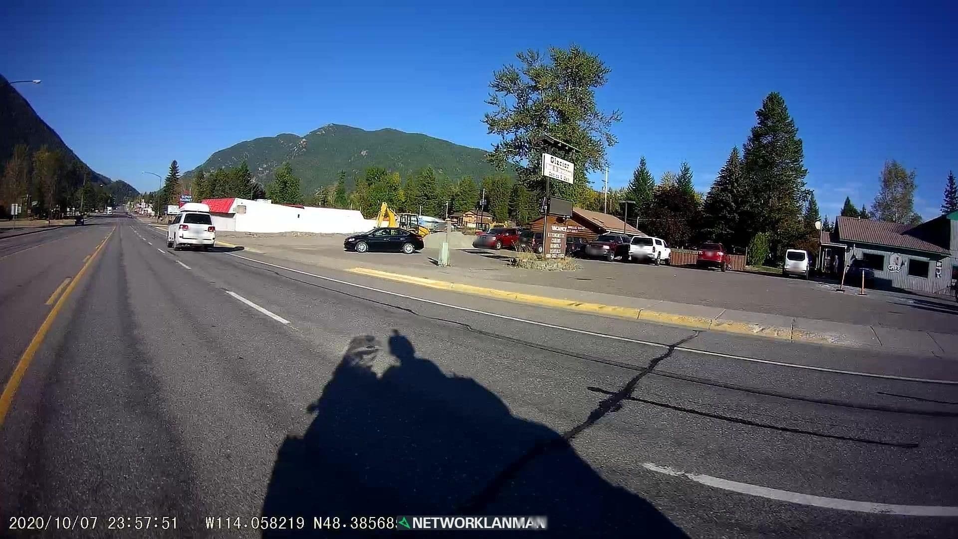 Street view near Glacier Bed And Breakfasr, Columbia Falls — © networklanman (CC BY-SA · Mapillary)