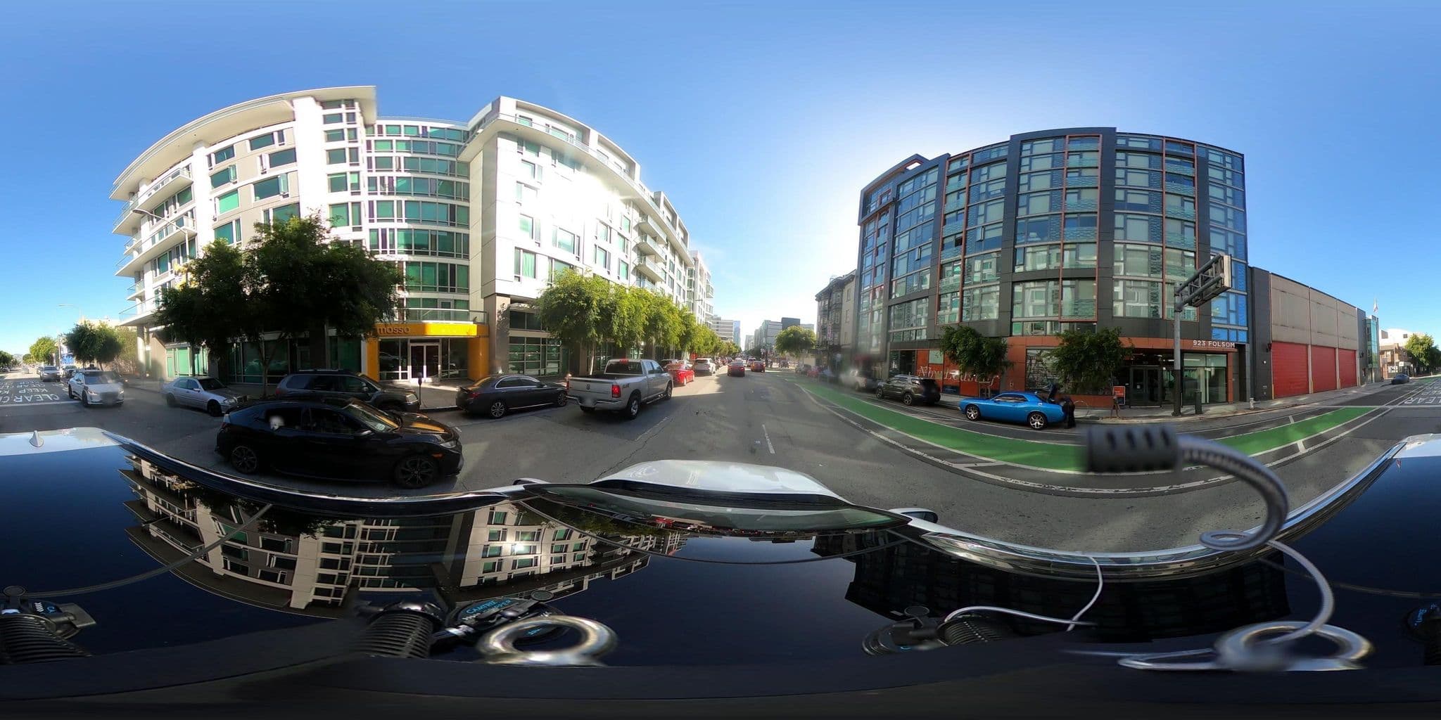 Street view near CW Hotel, San Francisco