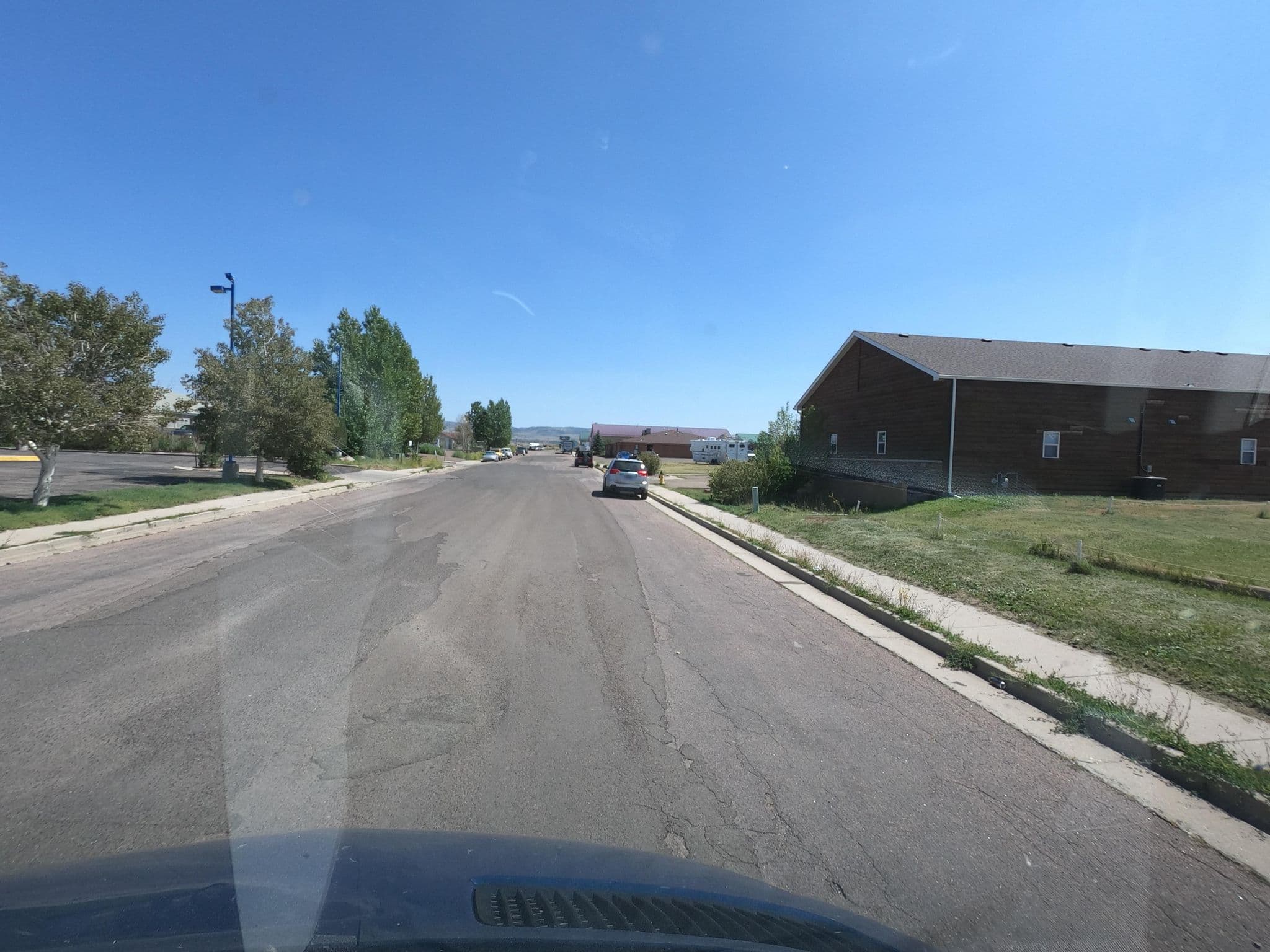 Street view near Motel 6, Laramie — © aidenrohde (CC BY-SA · Mapillary)