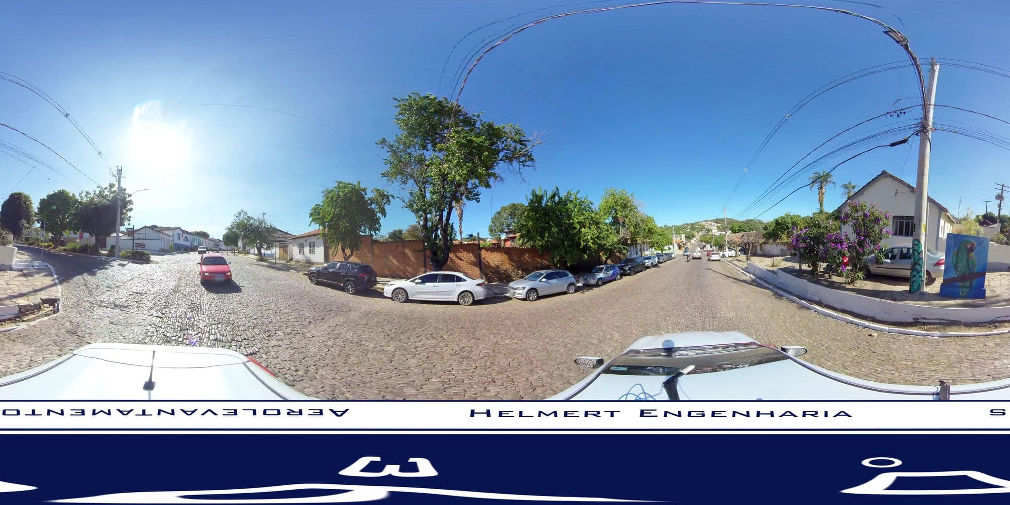 Street view near Casarão Hotel Boutique, Pirenópolis — © helmert_engenharia (CC BY-SA · Mapillary)