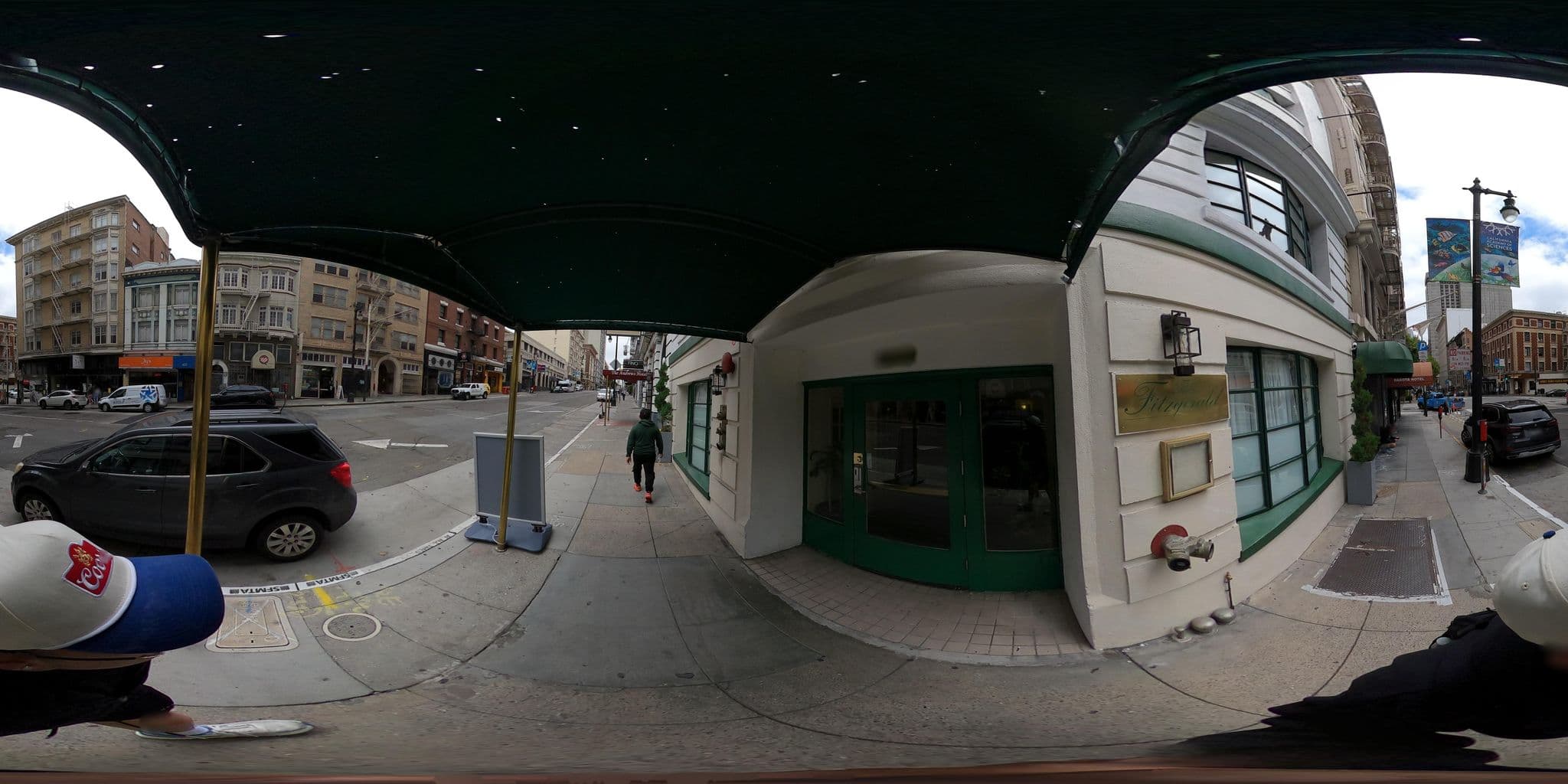 Street view near Worth Hotel, Chinatown