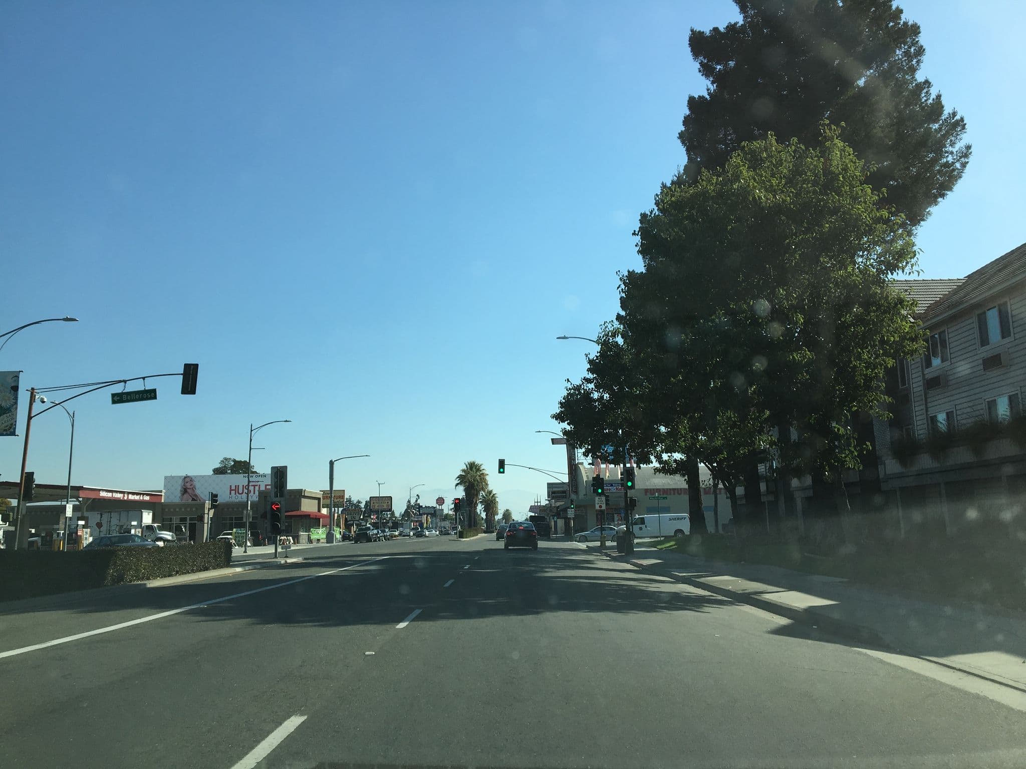 Street view near The Row Hotel, Santa Clara — © nikkidiaz (CC BY-SA · Mapillary)