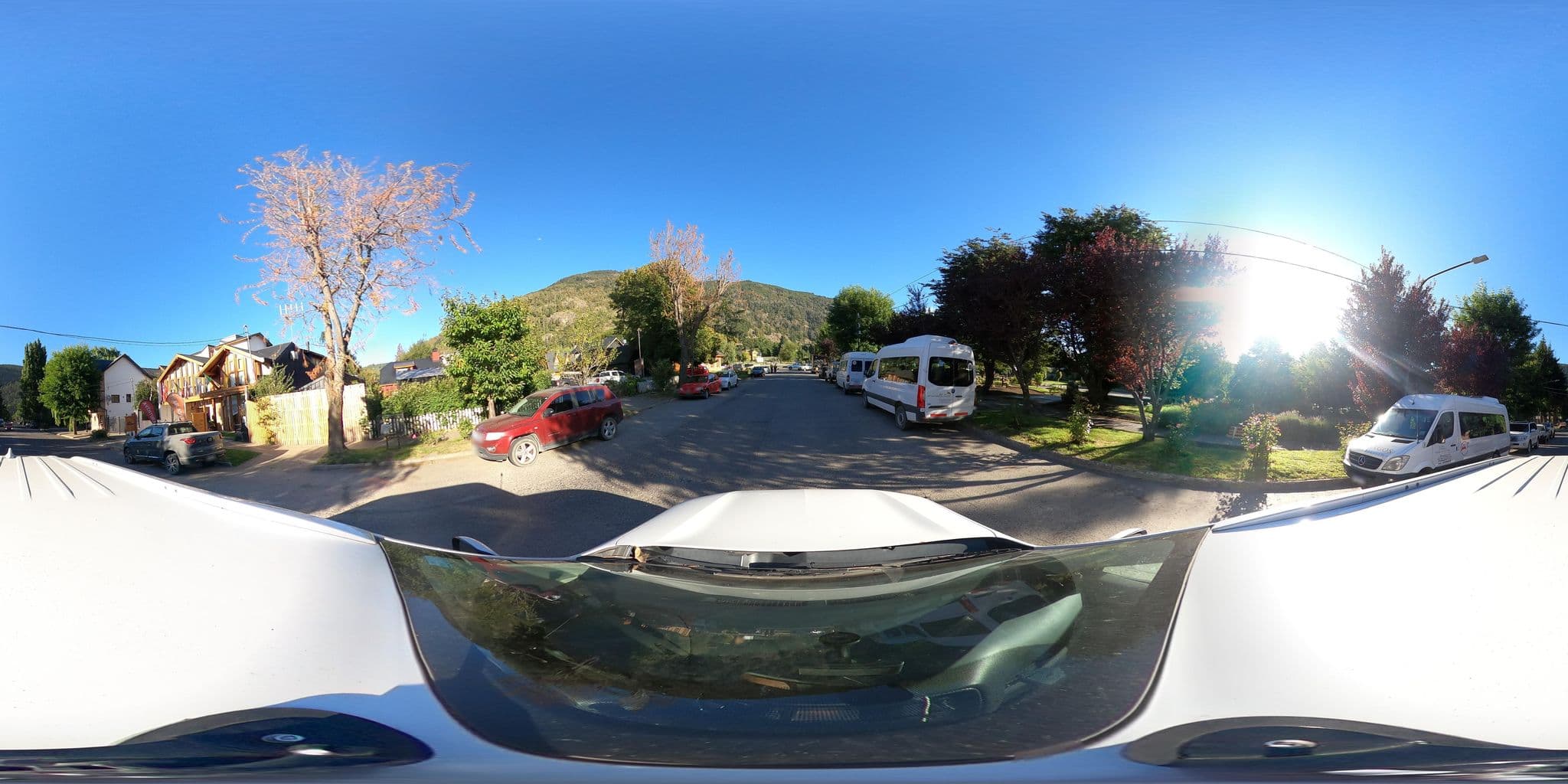 Street view near Antiguos, San Martín de los Andes