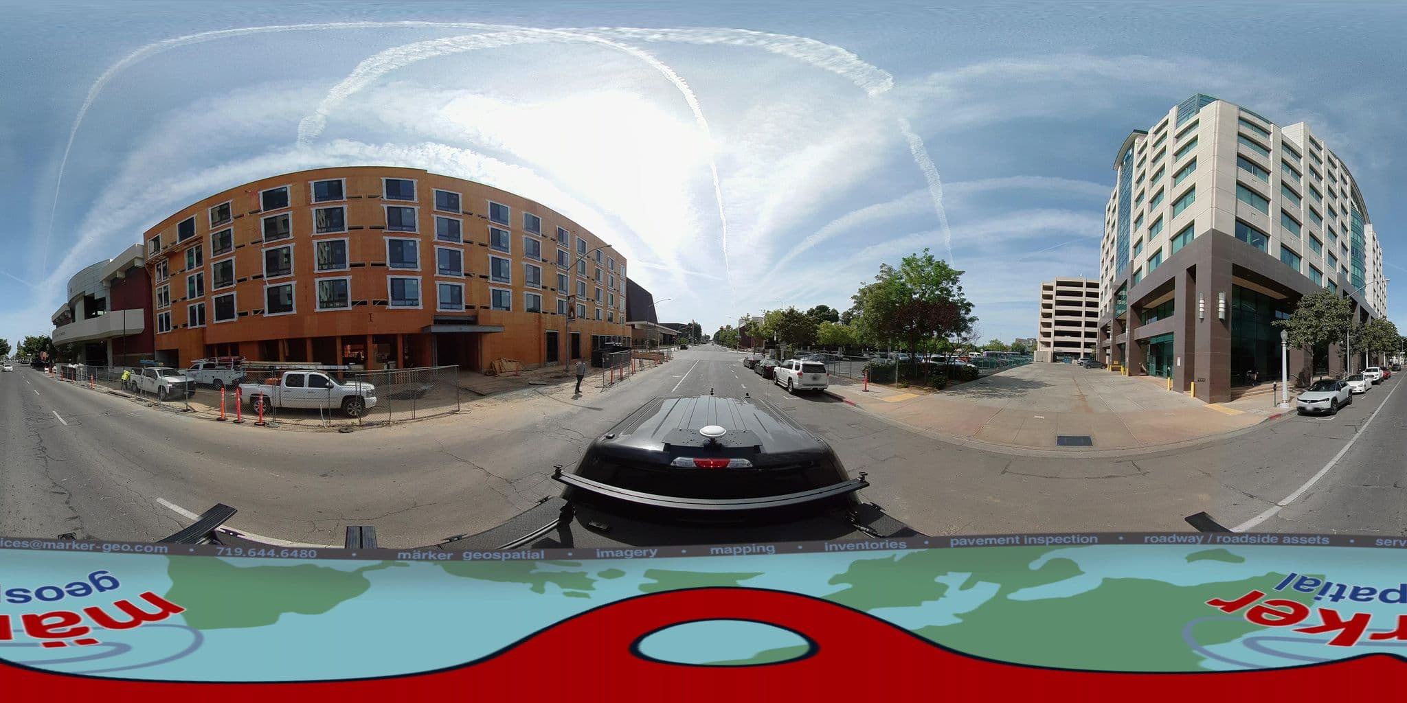 Street view near Courtyard, Fresno — © marker_geo1 (CC BY-SA · Mapillary)