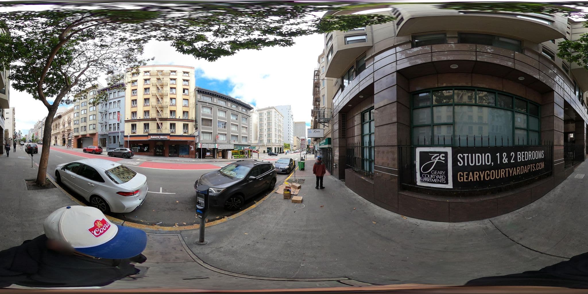 Street view near Hotel Layne, Chinatown