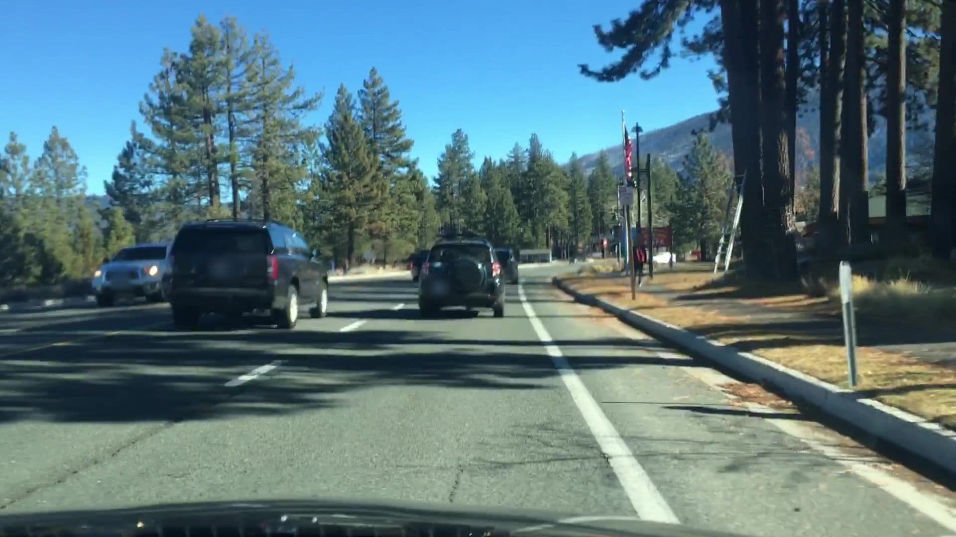 Street view near Hotel Azure, South Lake Tahoe — © lvl5 (CC BY-SA · Mapillary)