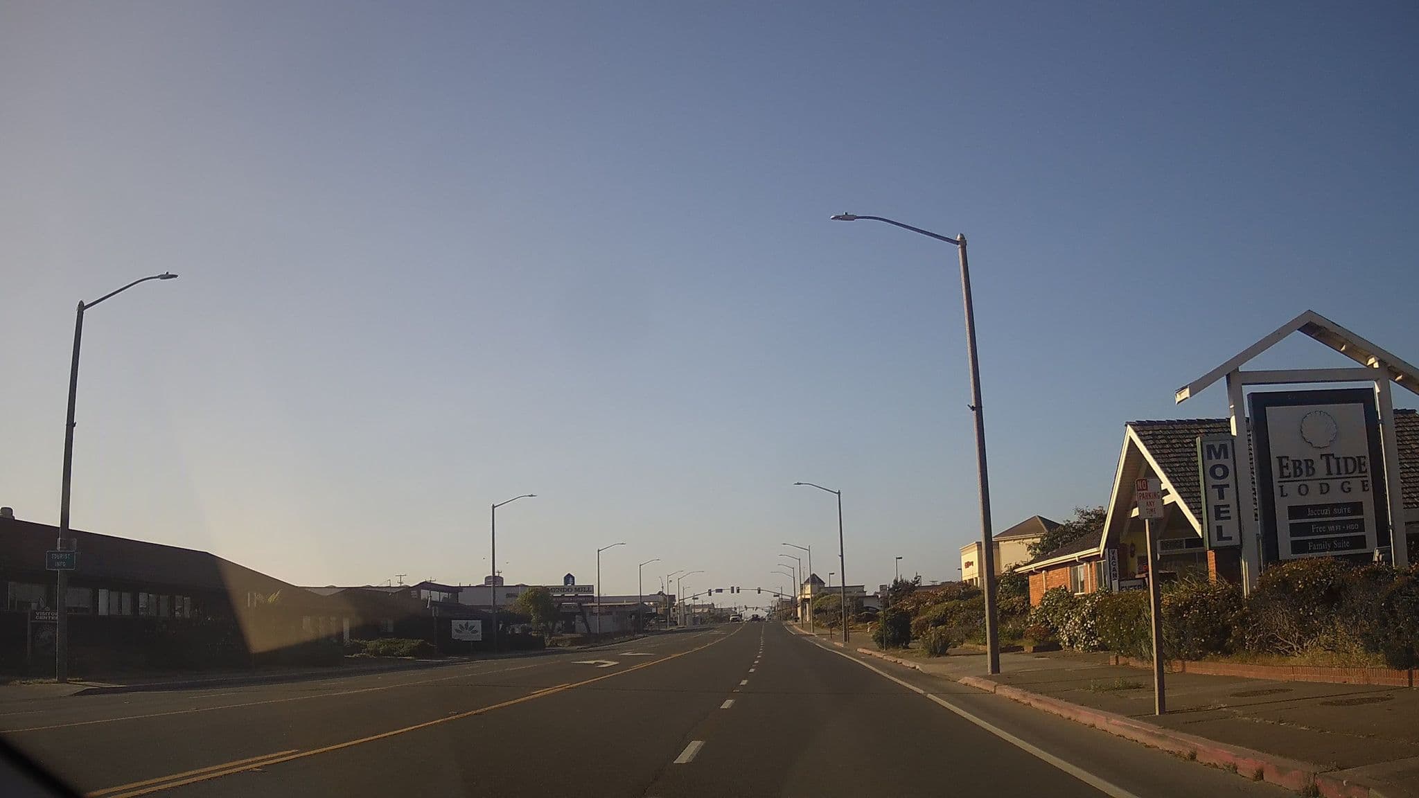 Street view near Baymont Fort Bragg at Oceanview, Brooktrails — © jalessio (CC BY-SA · Mapillary)